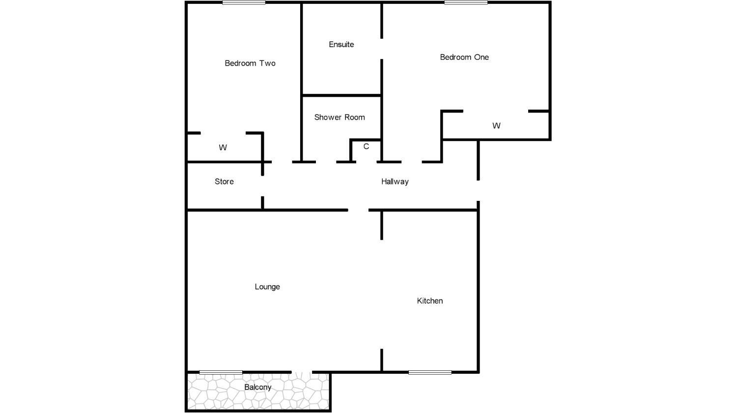 2 Bedrooms Flat for sale in The Maltings, Falkirk FK1