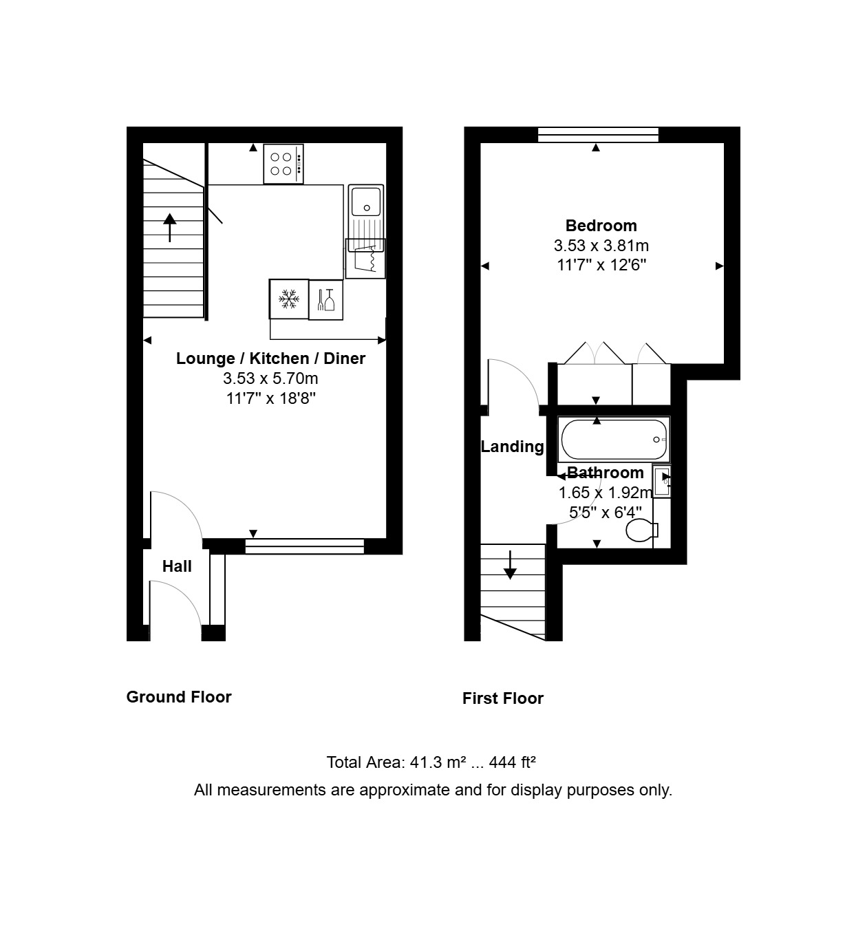 35, Riverside Place, Staines-upon-Thames floorplan