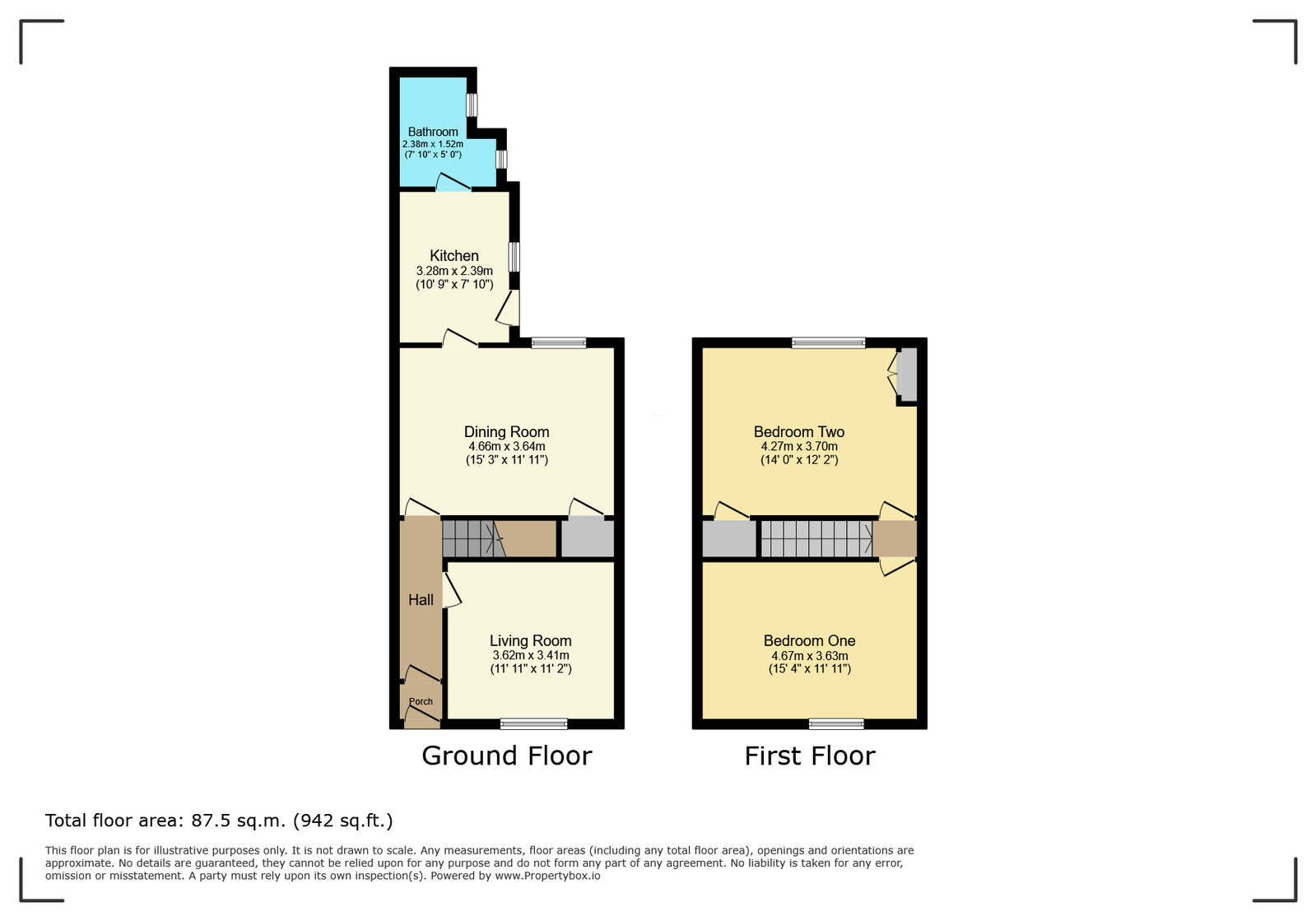 11, Herbert Street, Carlisle floorplan