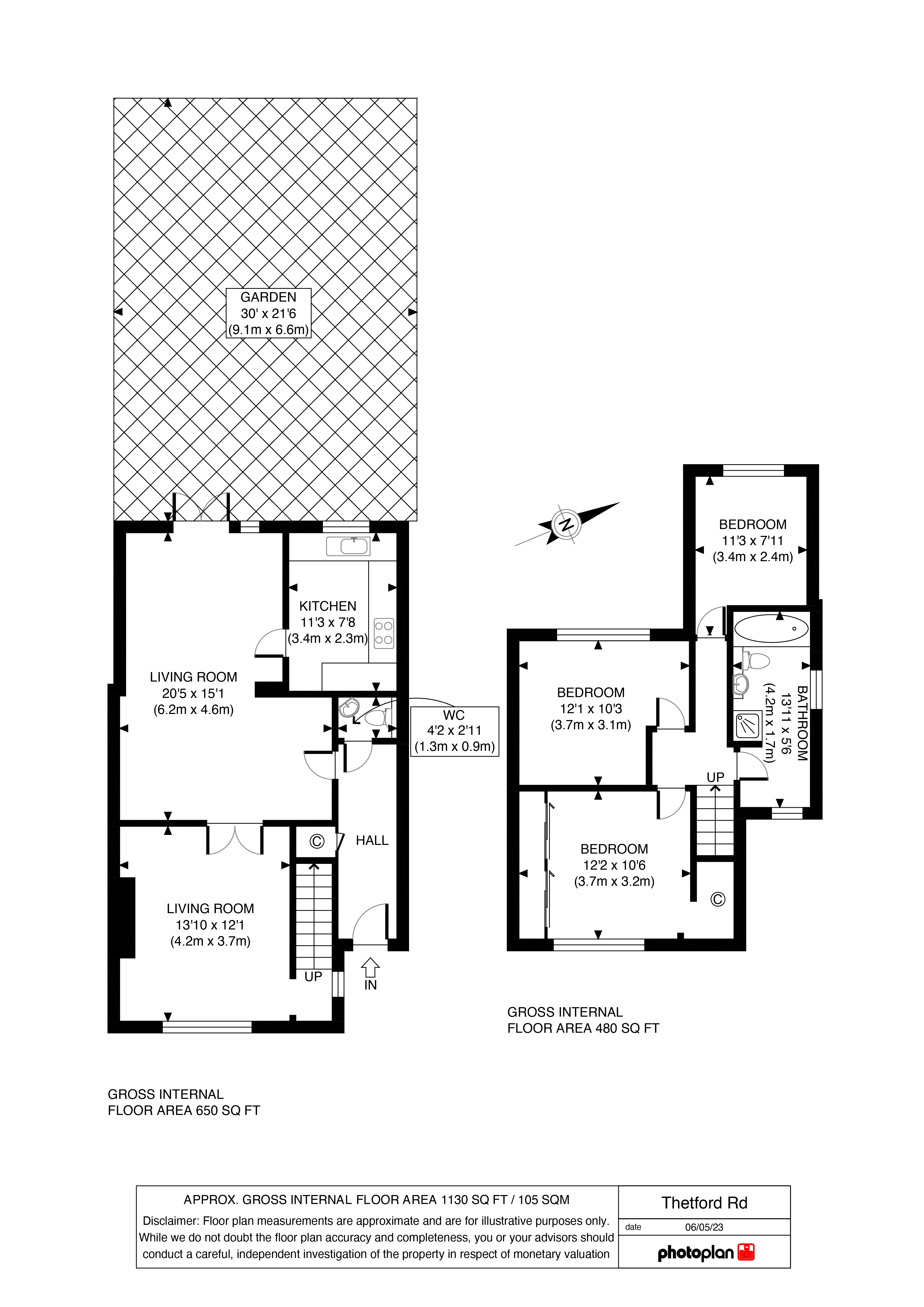 Thetford Road, Dagenham RM9, 3 bedroom end terrace house for sale