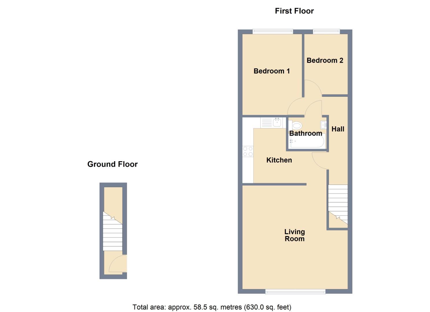 28 The Mariners, Valetta Way, Rochester floorplan