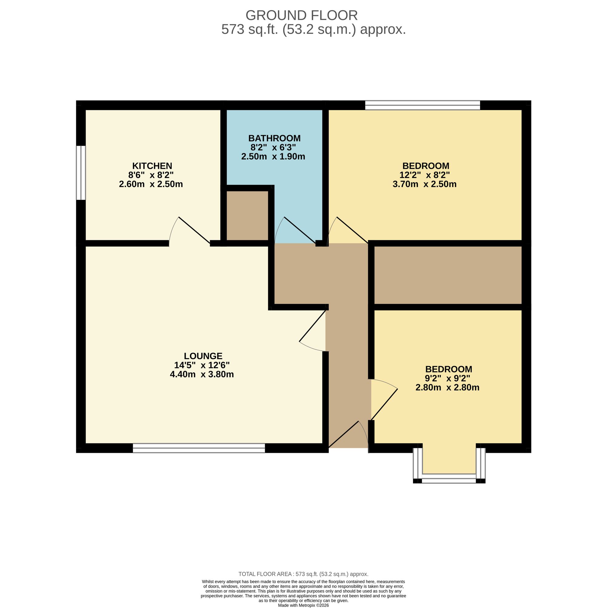 2 Greenmount Court, Bolton floorplan