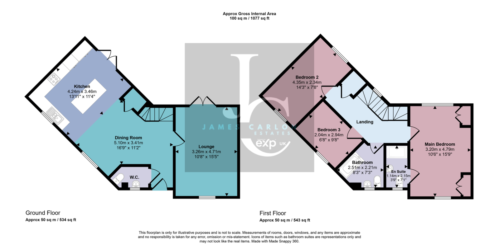 46, Bricklin Mews, Telford floorplan