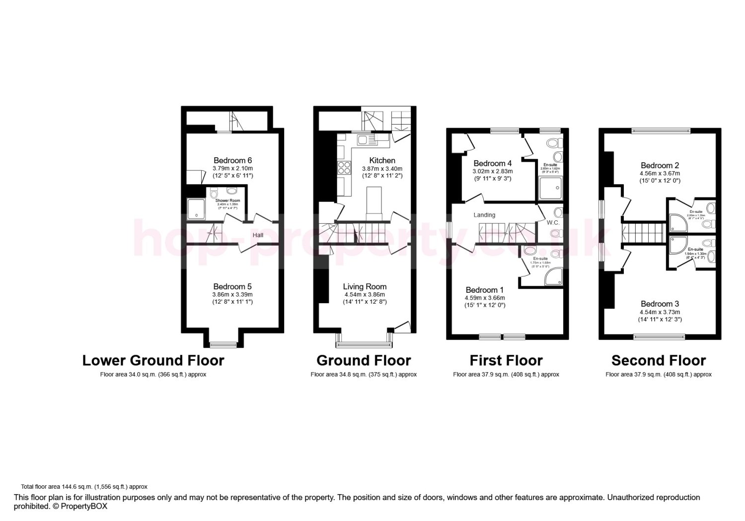 42, Melville Place, Leeds floorplan