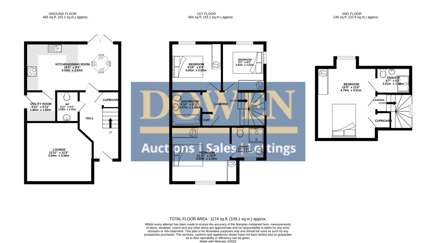 Draper Close, Durham floorplan