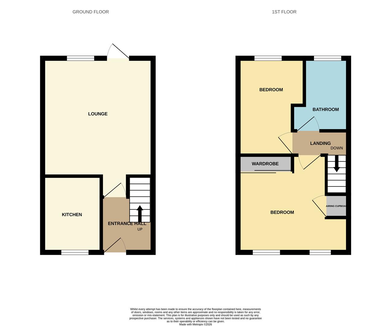 16, Priory Gardens, Burnham-On-Sea floorplan