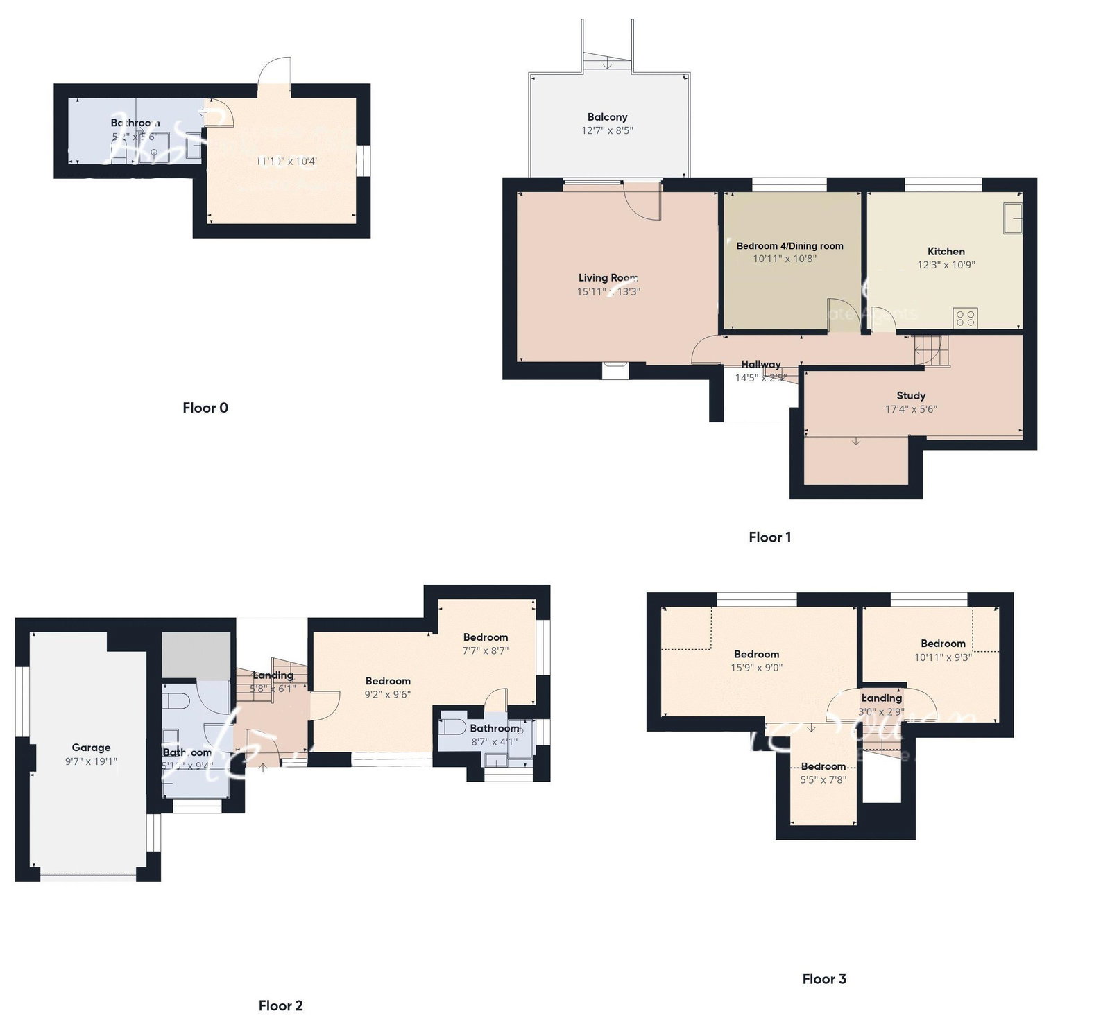 61, Higher Cadewell Lane, Torquay floorplan