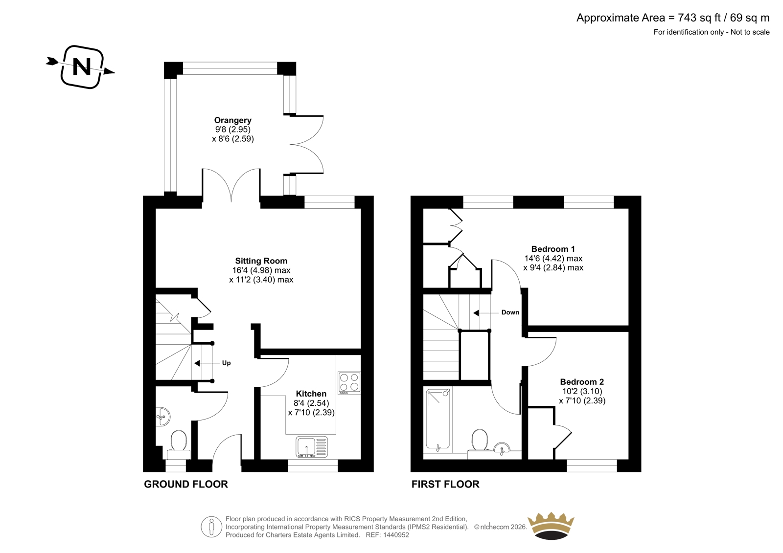 8, Ash Close, Winchester floorplan