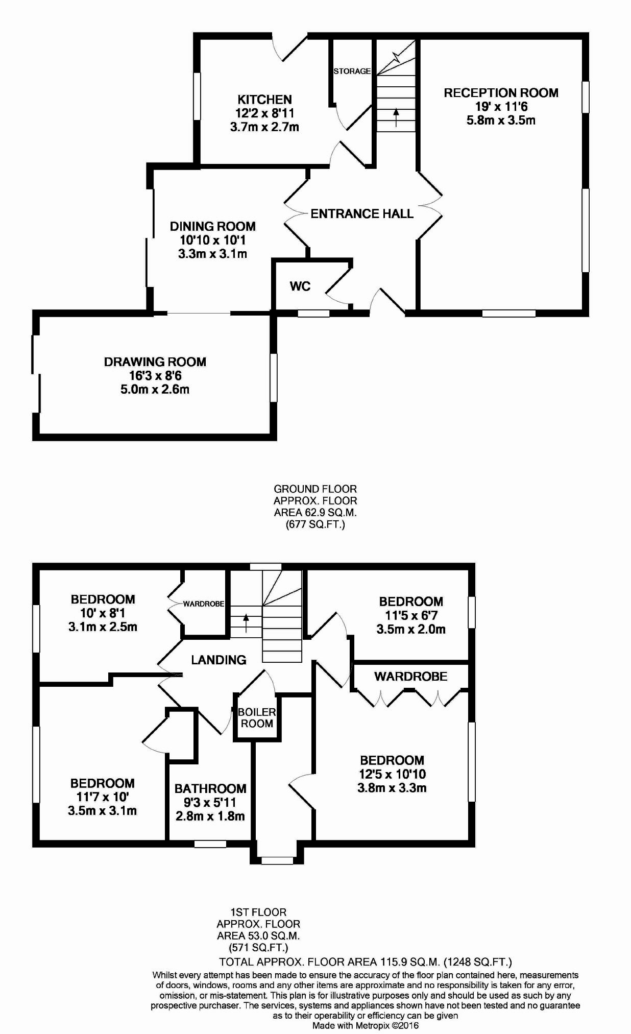 6, Baycroft Close, Pinner floorplan