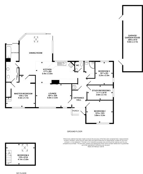 4 Bedrooms Detached bungalow for sale in Northbury Avenue, Ruscombe, Reading, Berkshire RG10