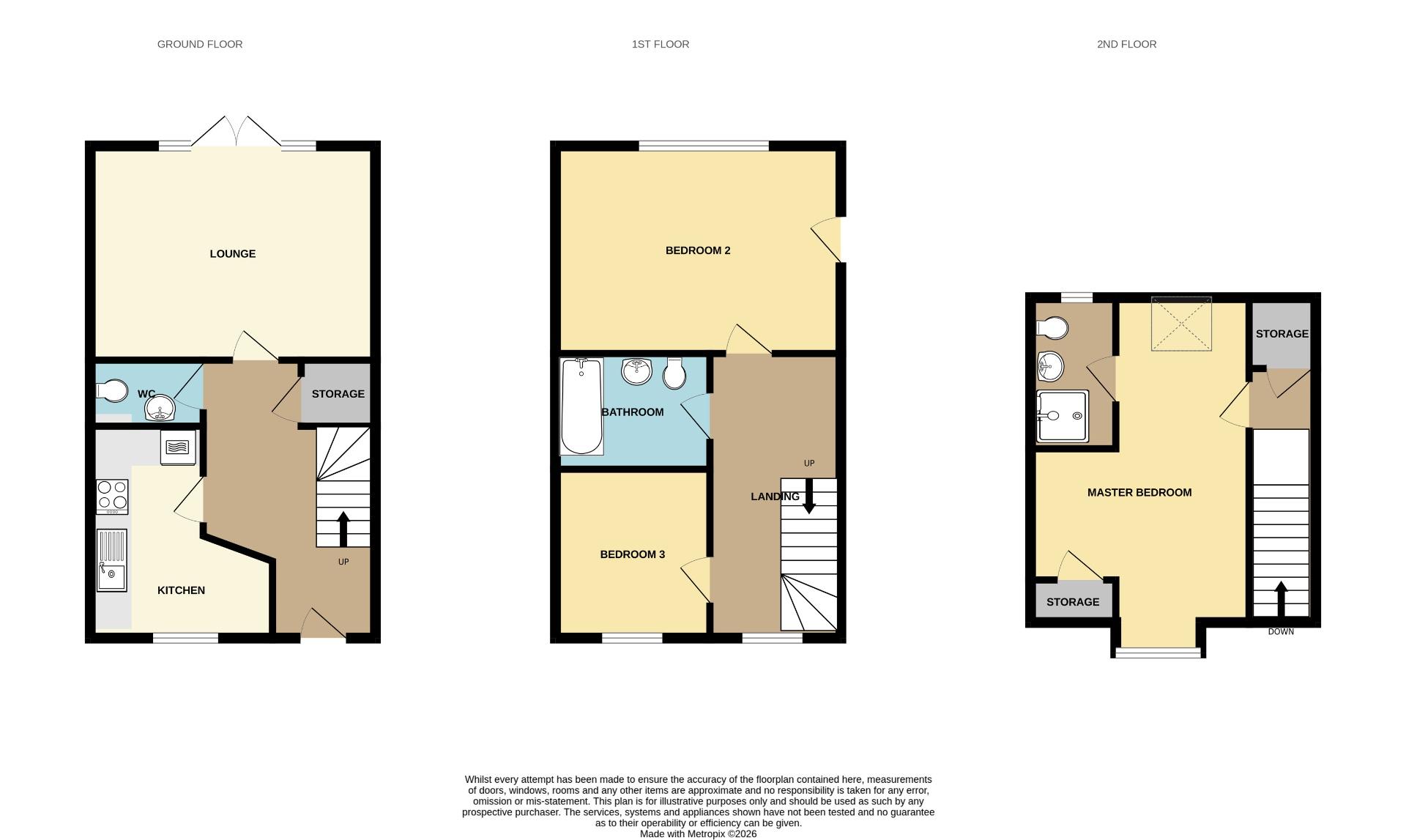 16, Hamford Crescent, Walton on the naze floorplan