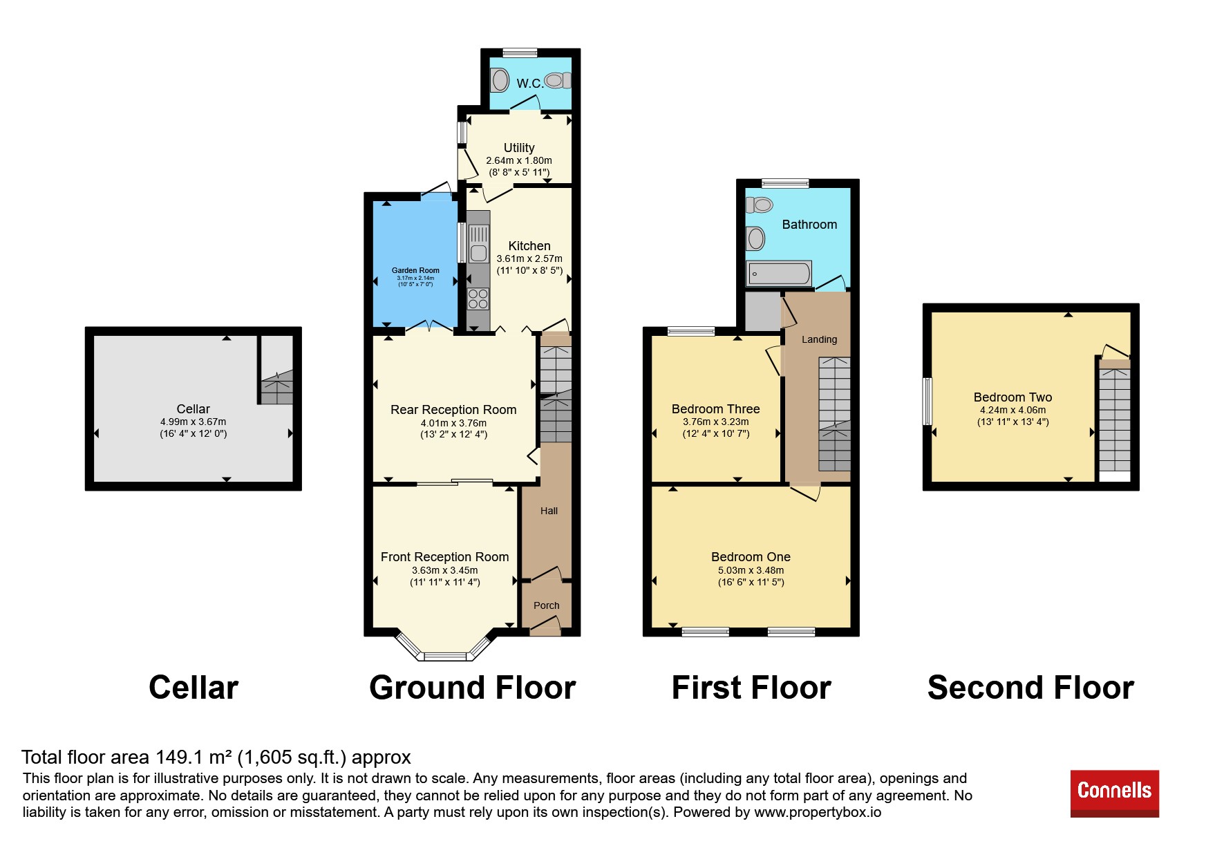 29, Summerfield Crescent, Birmingham floorplan