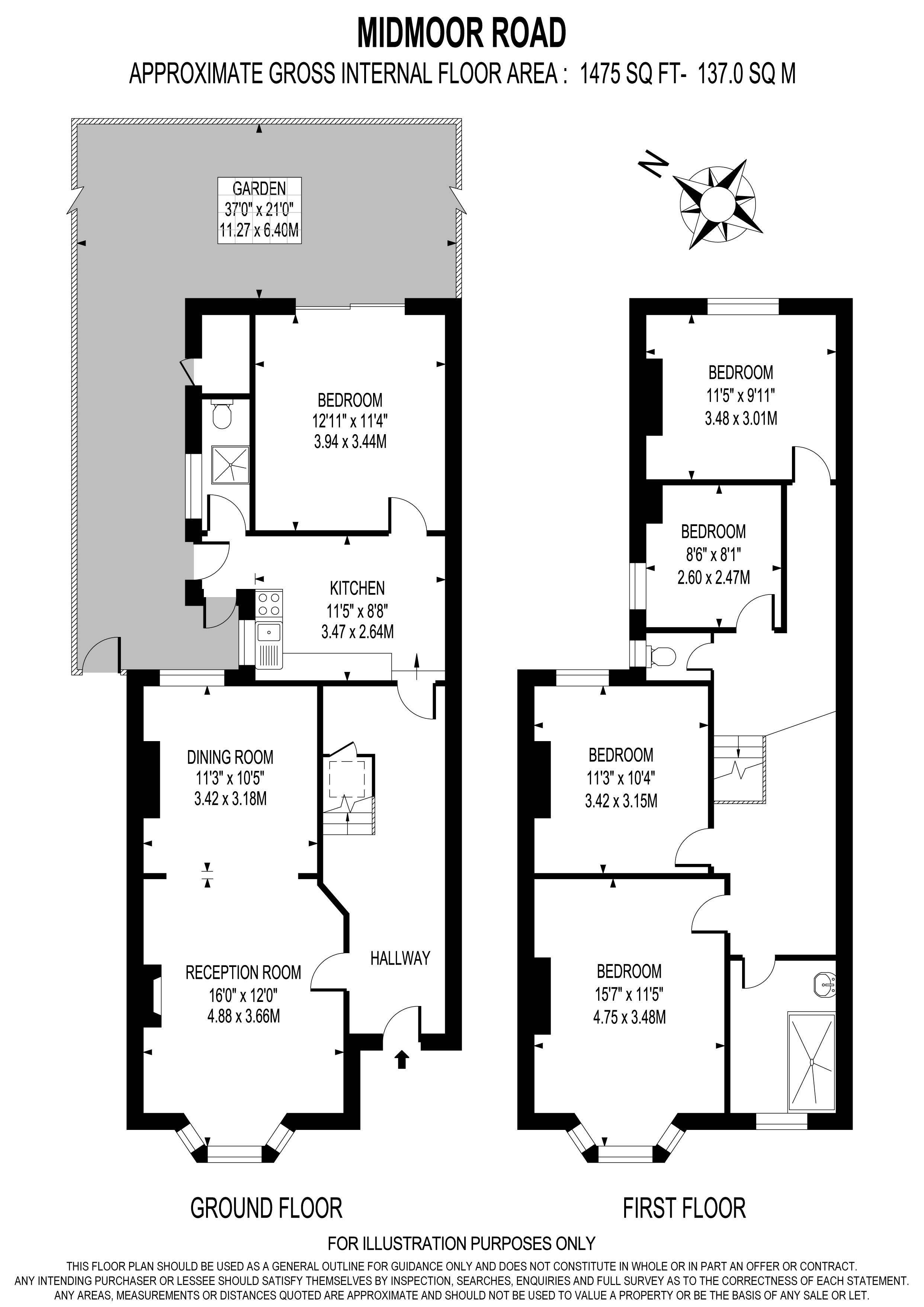 Midmoor Road, Wimbledon SW19, 3 bedroom semidetached house for sale