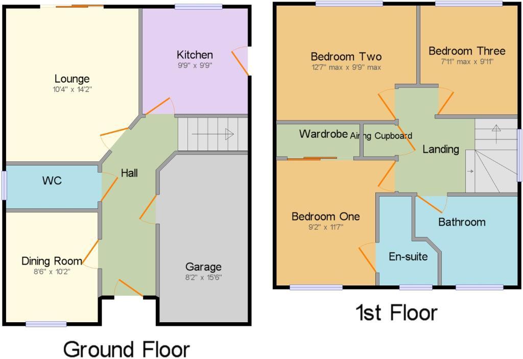 22, Gadwall Croft, Staffordshire floorplan