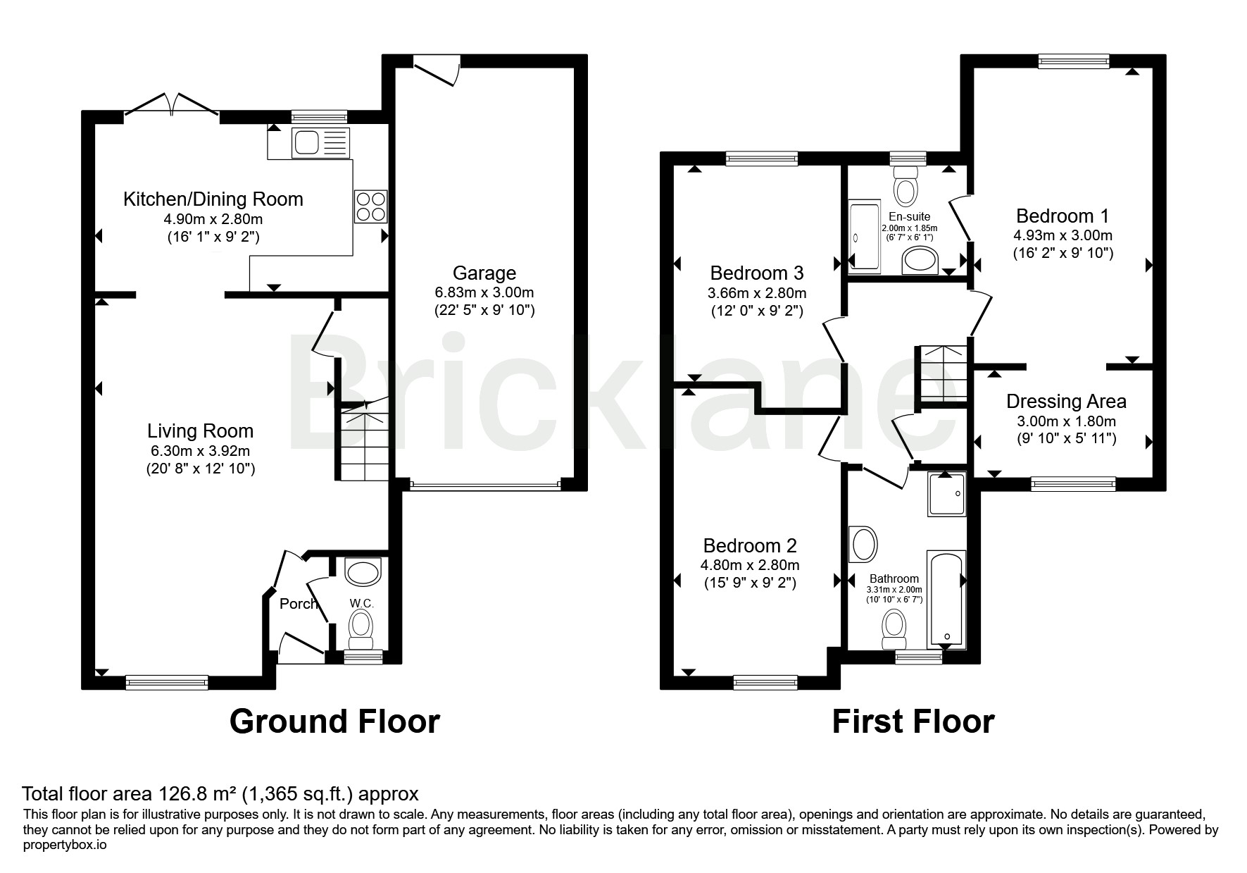 168, Huntingdon floorplan