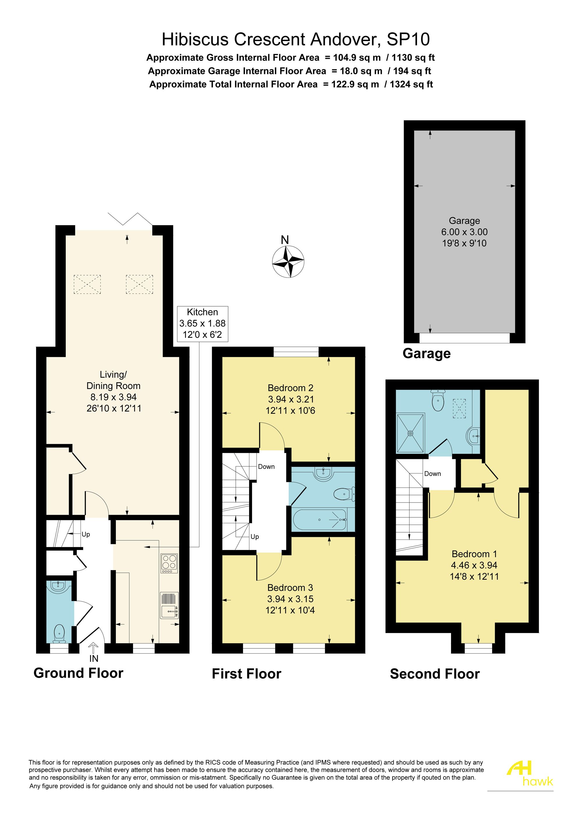 89 Hibiscus Crescent, Andover floorplan
