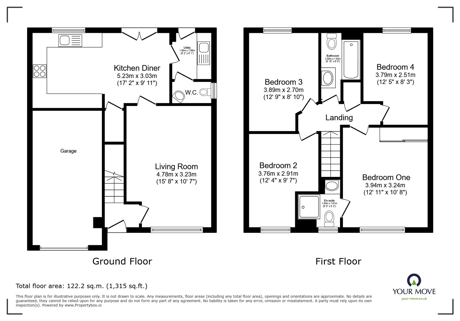 98, Scotsman Drive, South Yorkshire floorplan