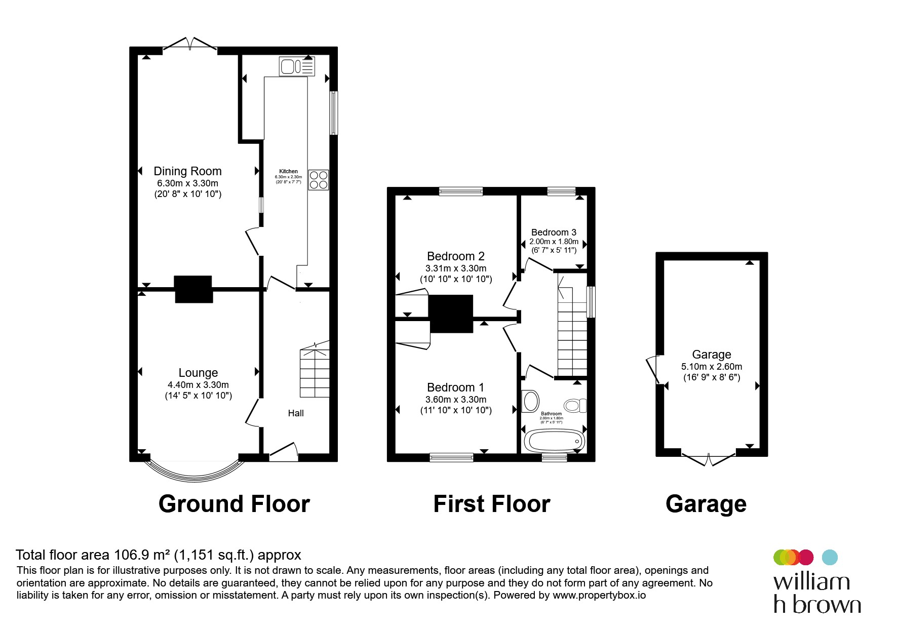 44, Church Street, Chelmsford floorplan