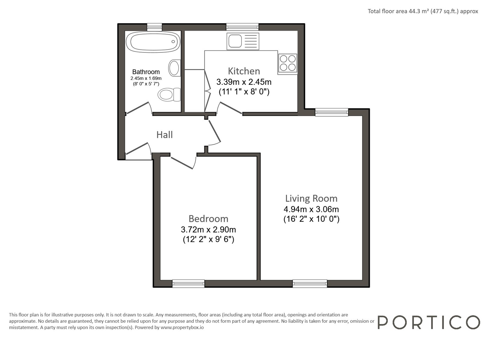 74, Jack Clow Road, London floorplan