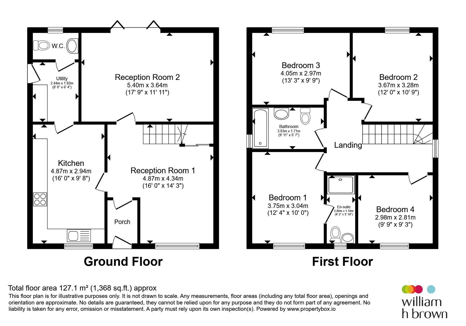 64, Main Street, Sheffield floorplan