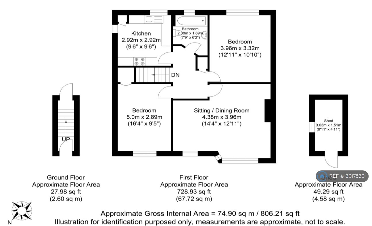Saxon Crescent, Horsham floorplan