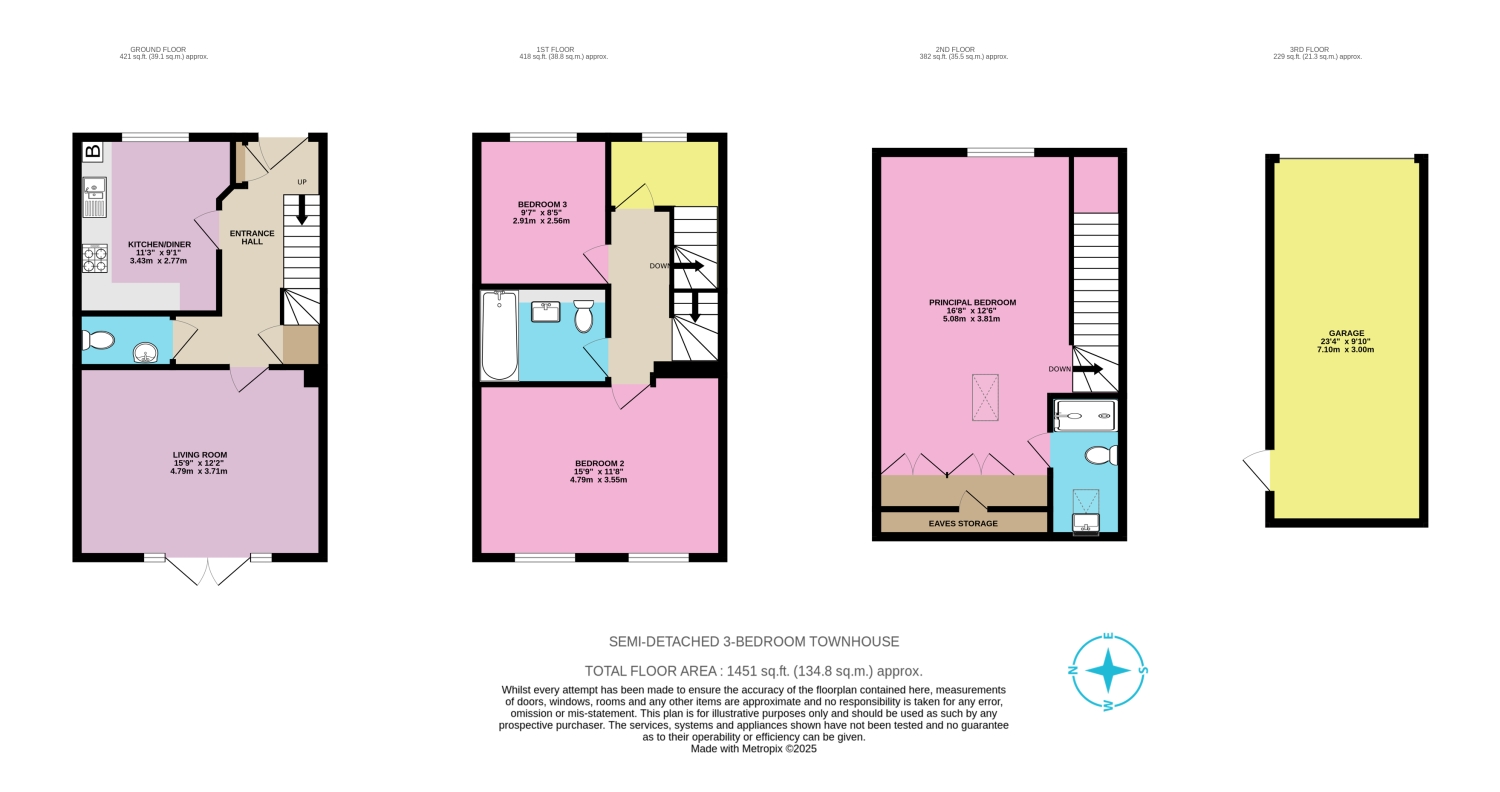 Saffron Avenue, Wymondham floorplan