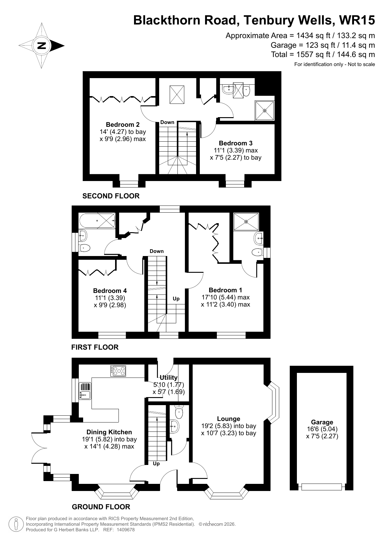 5, Blackthorn Road, Worcestershire, WR15 8TN floorplan