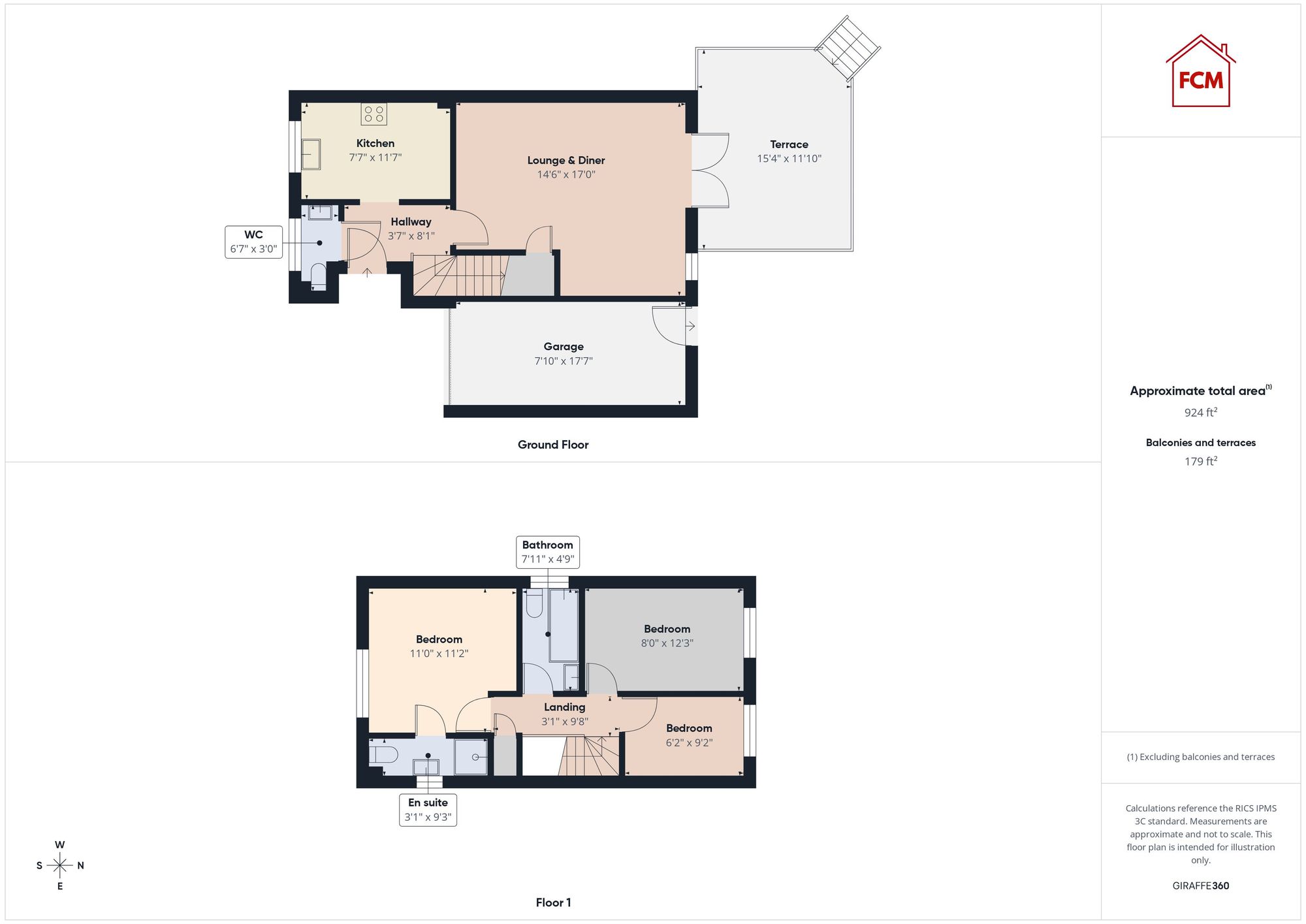 31 Threaplands, Cleator Moor floorplan