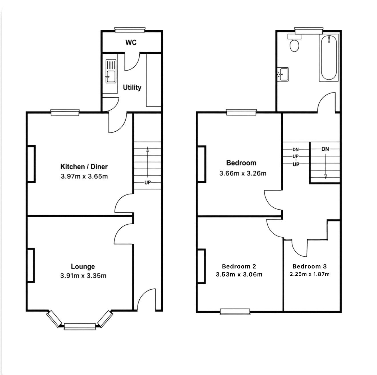 10, Quaker Lane, North Yorkshire floorplan