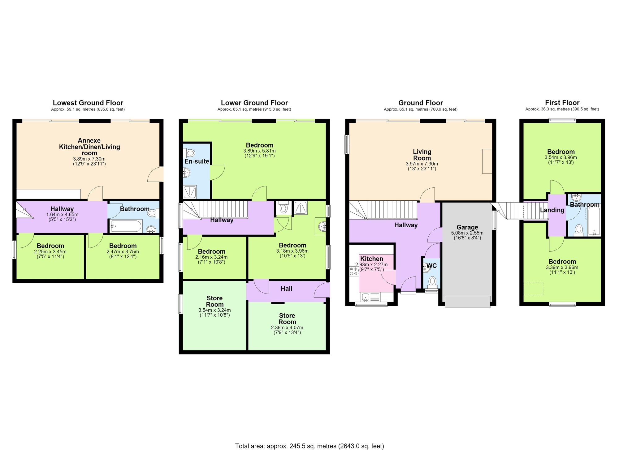 81 Dolphin Crescent, Paignton floorplan