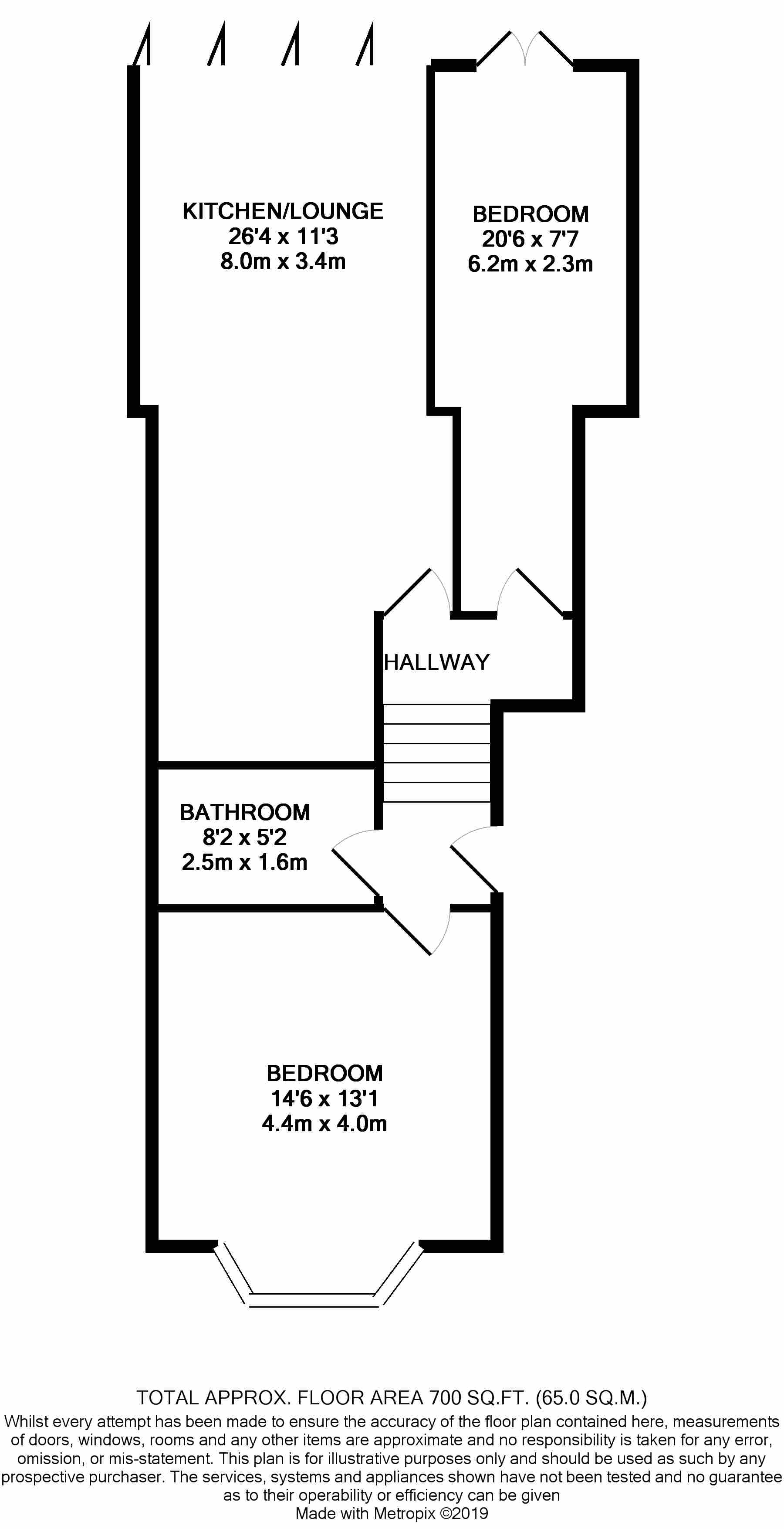 2 Bedrooms Flat to rent in Applewood House, 17 Whitworth Road, London SE25