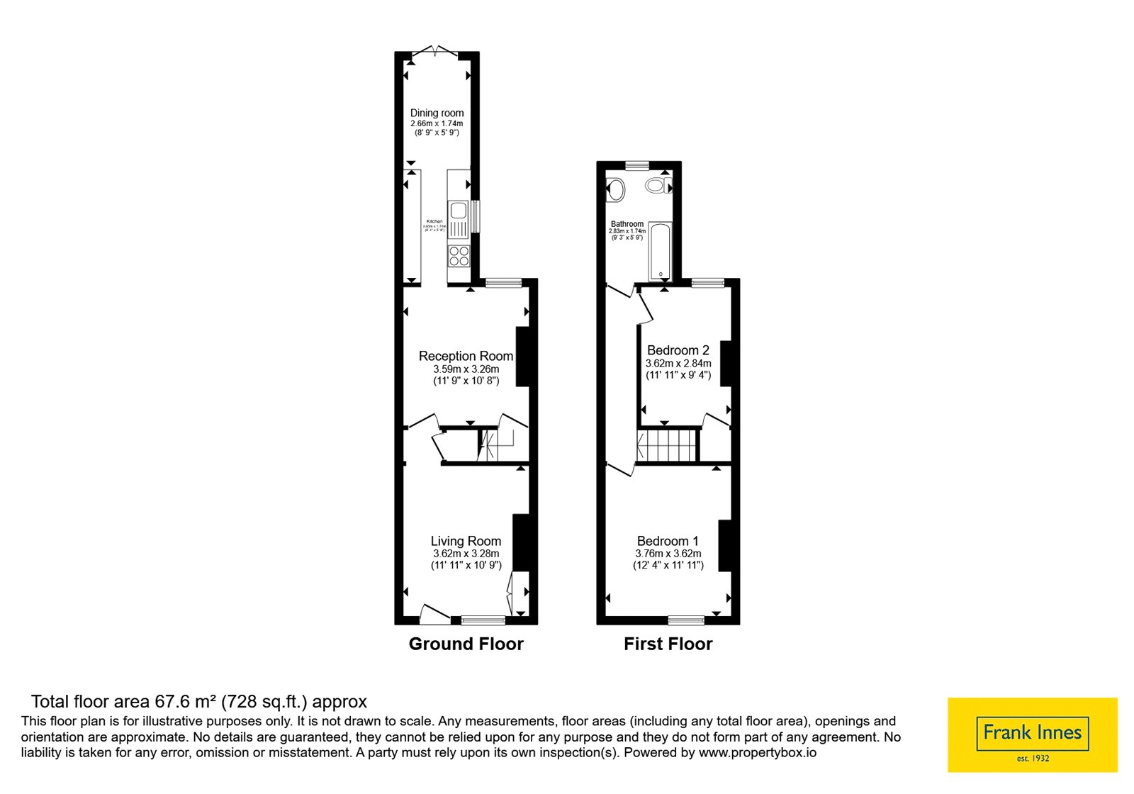 6, Gutteridge Street, Leicestershire floorplan