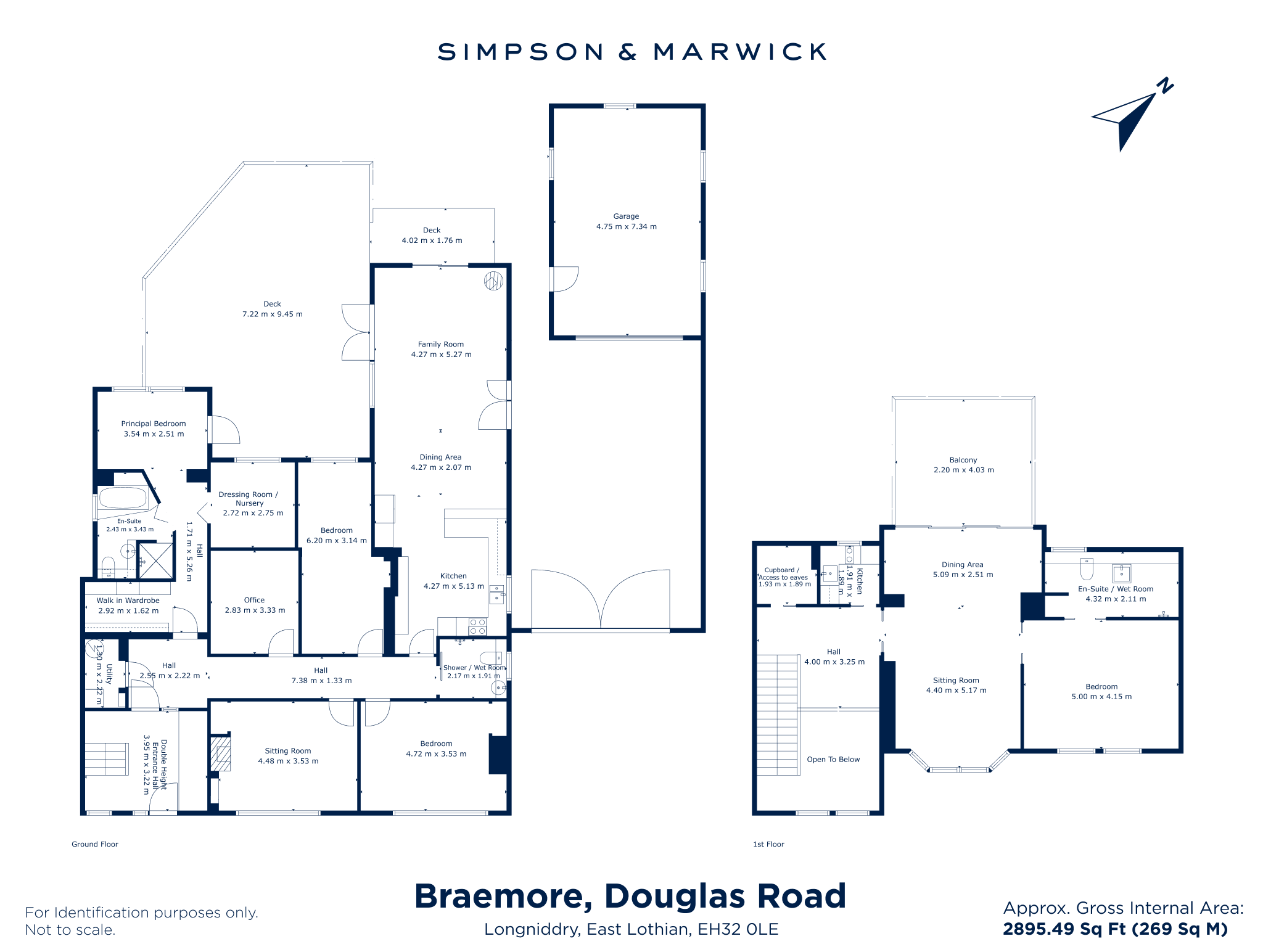 Braemore,, Douglas Road, East Lothian floorplan