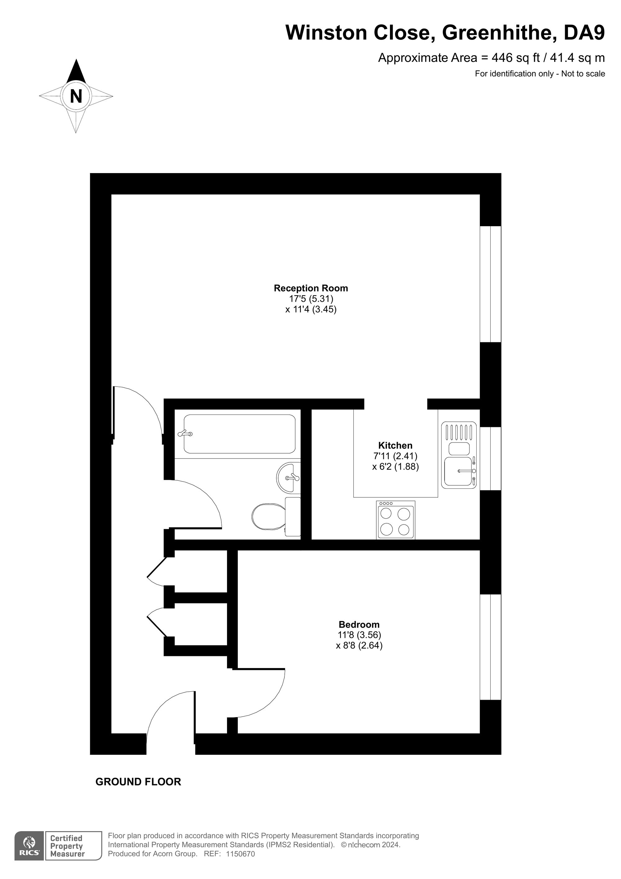 Winston Close, Greenhithe floorplan