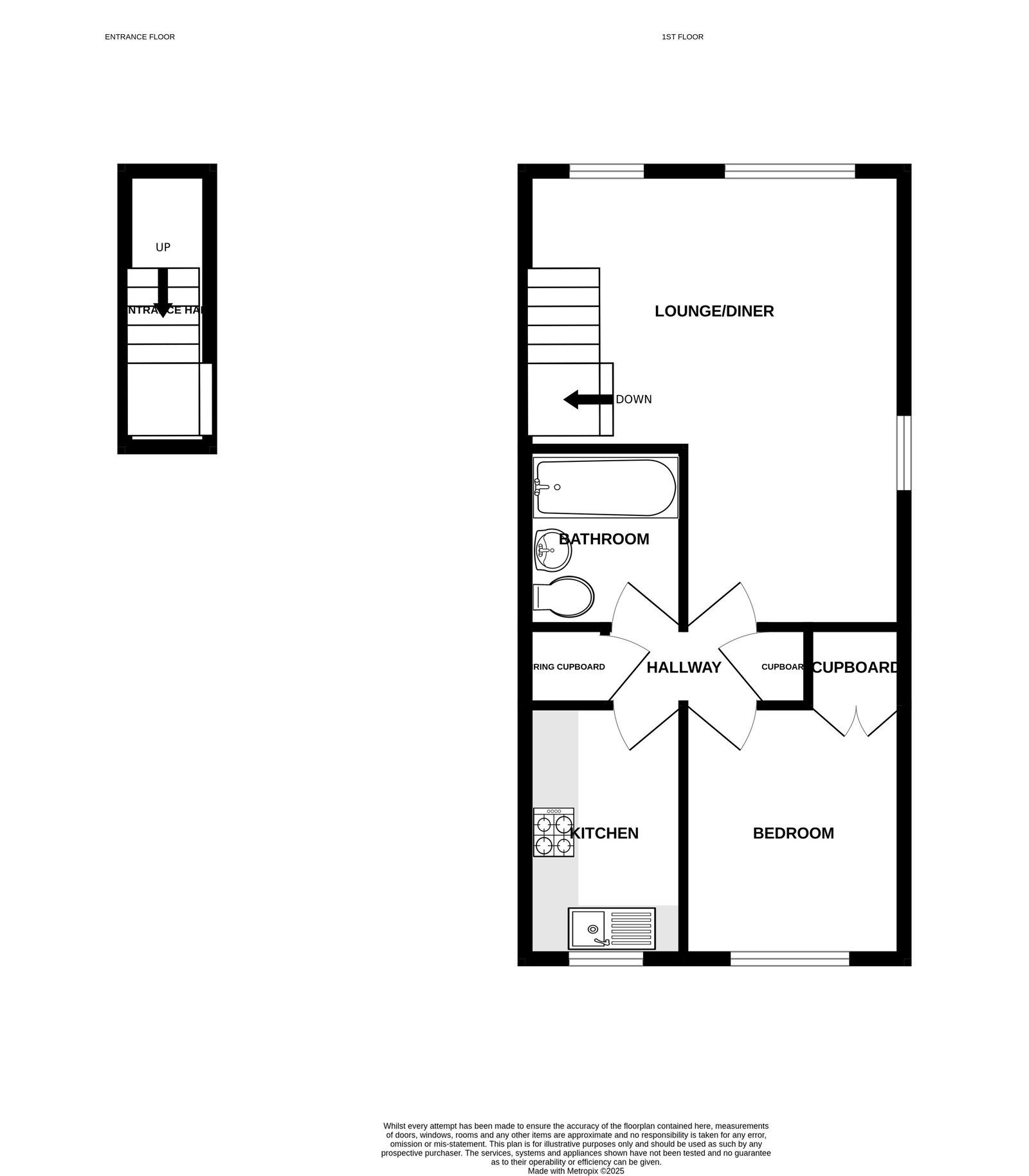 45, Byron Way, Exmouth floorplan