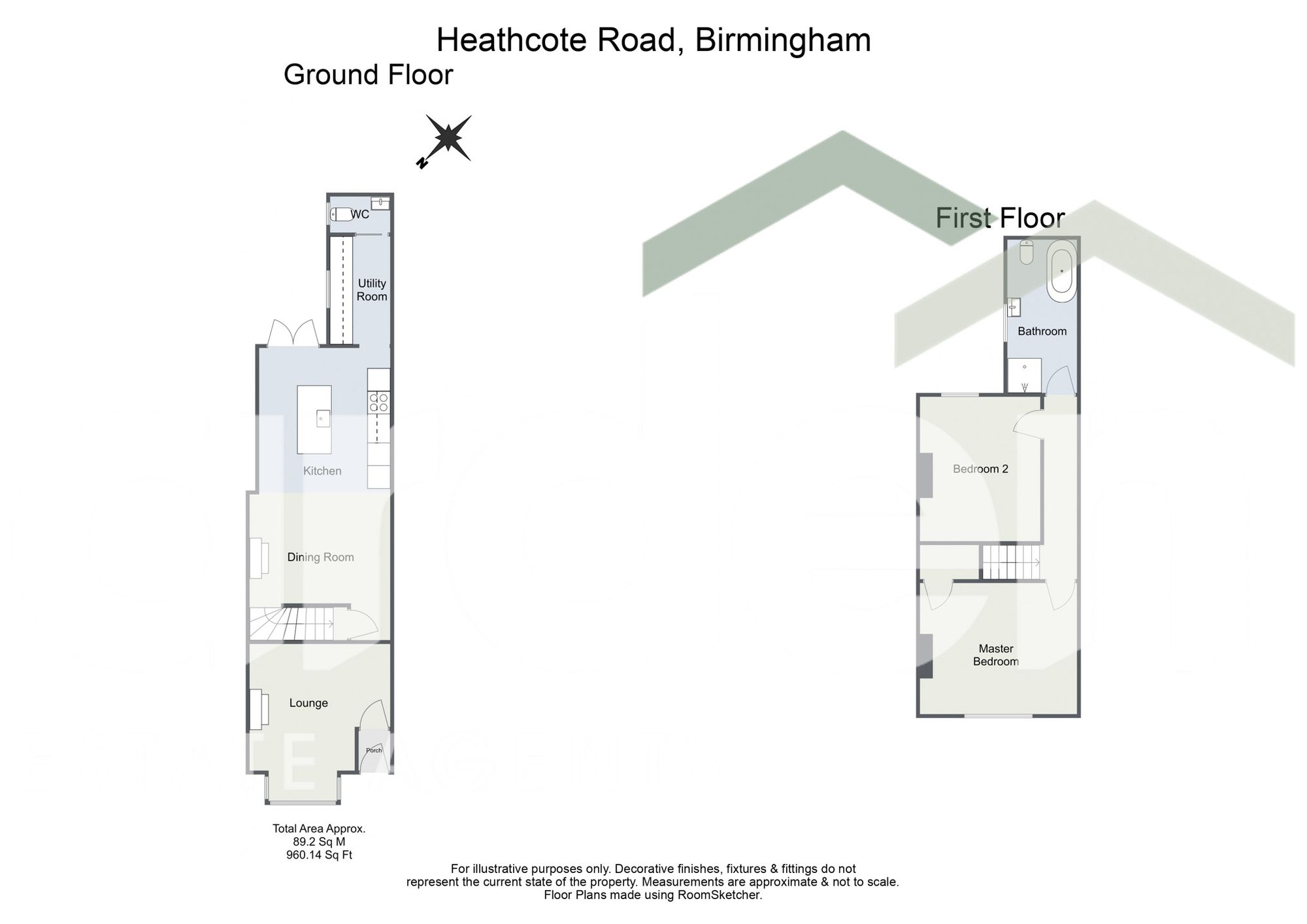 71 Heathcote Road, Birmingham floorplan