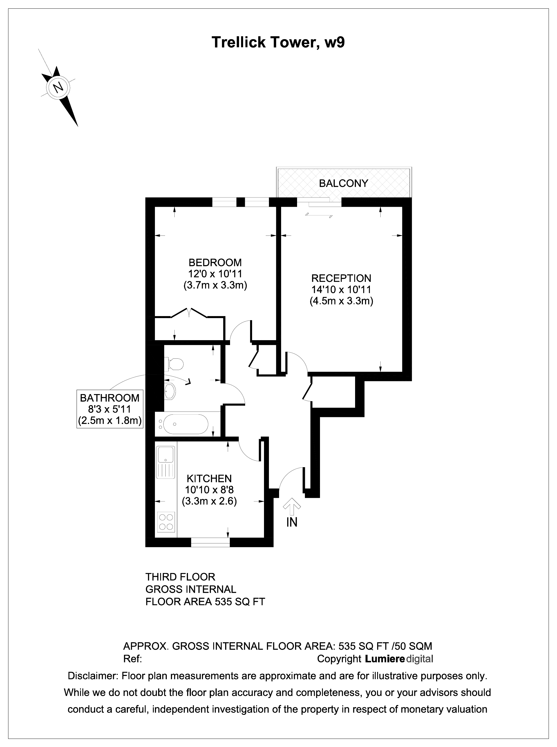 1 Bedrooms Flat for sale in Golborne Road, North Kensington W10