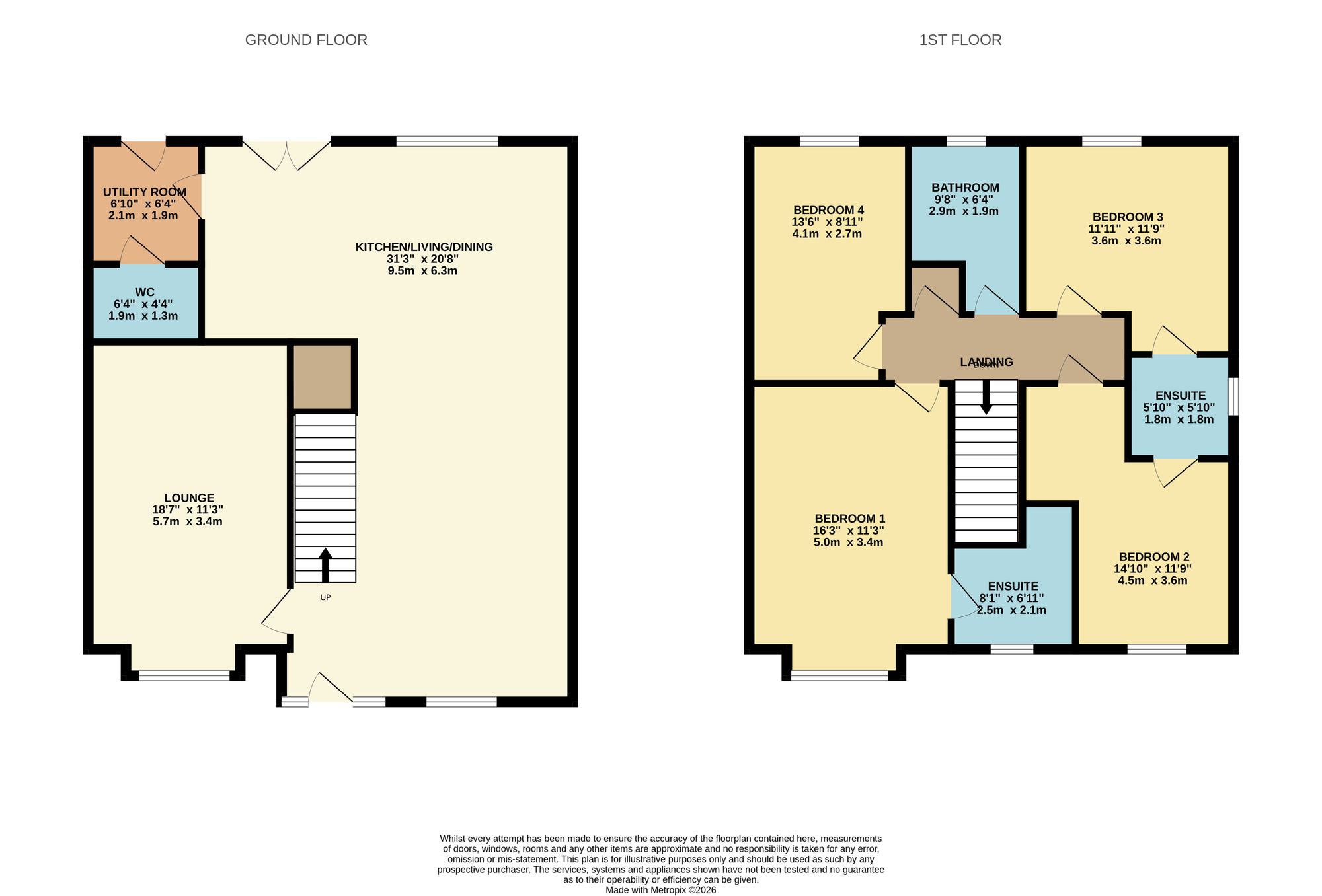 8 Sheil Place, Livingston floorplan