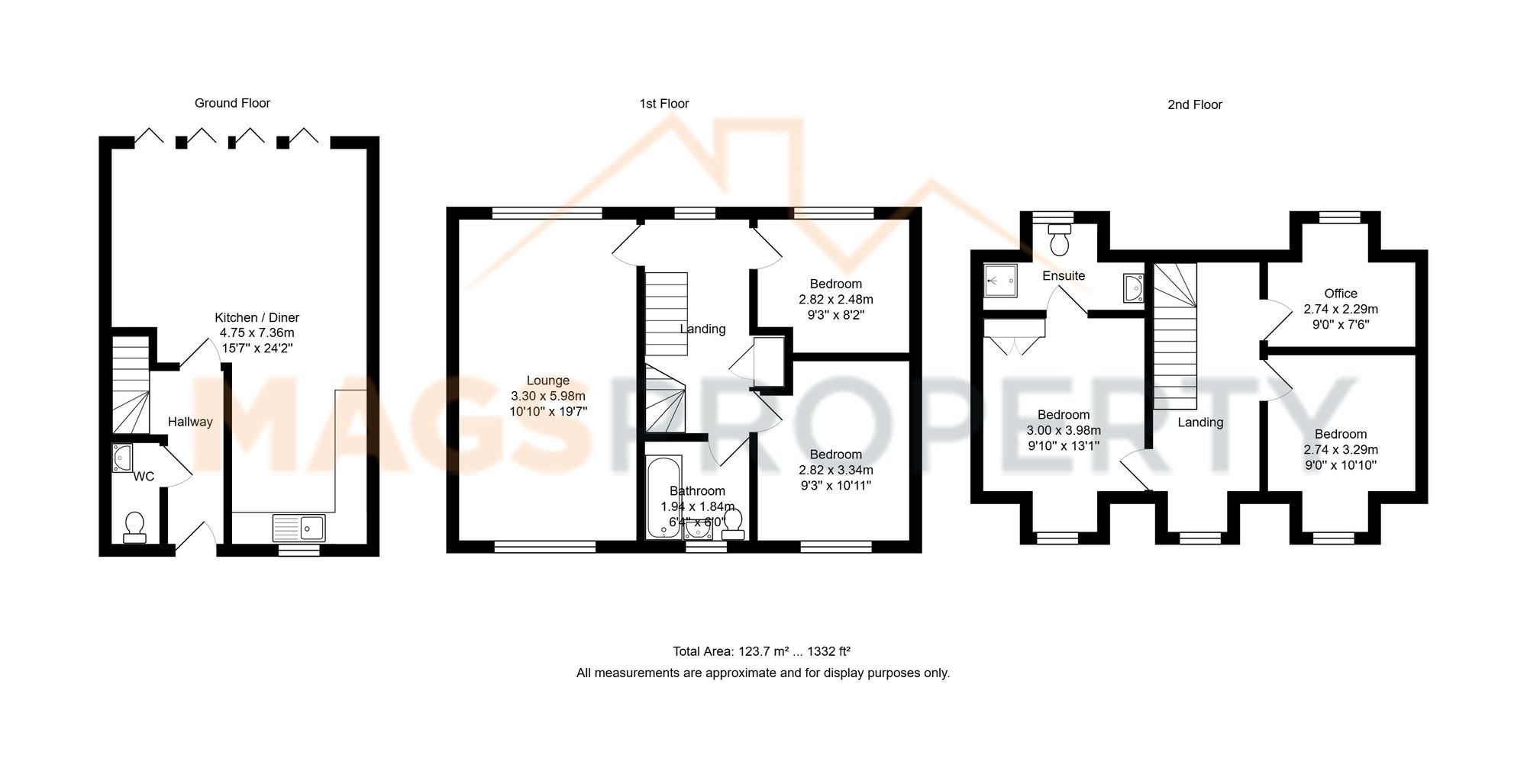 3 Mater Close, Liverpool floorplan