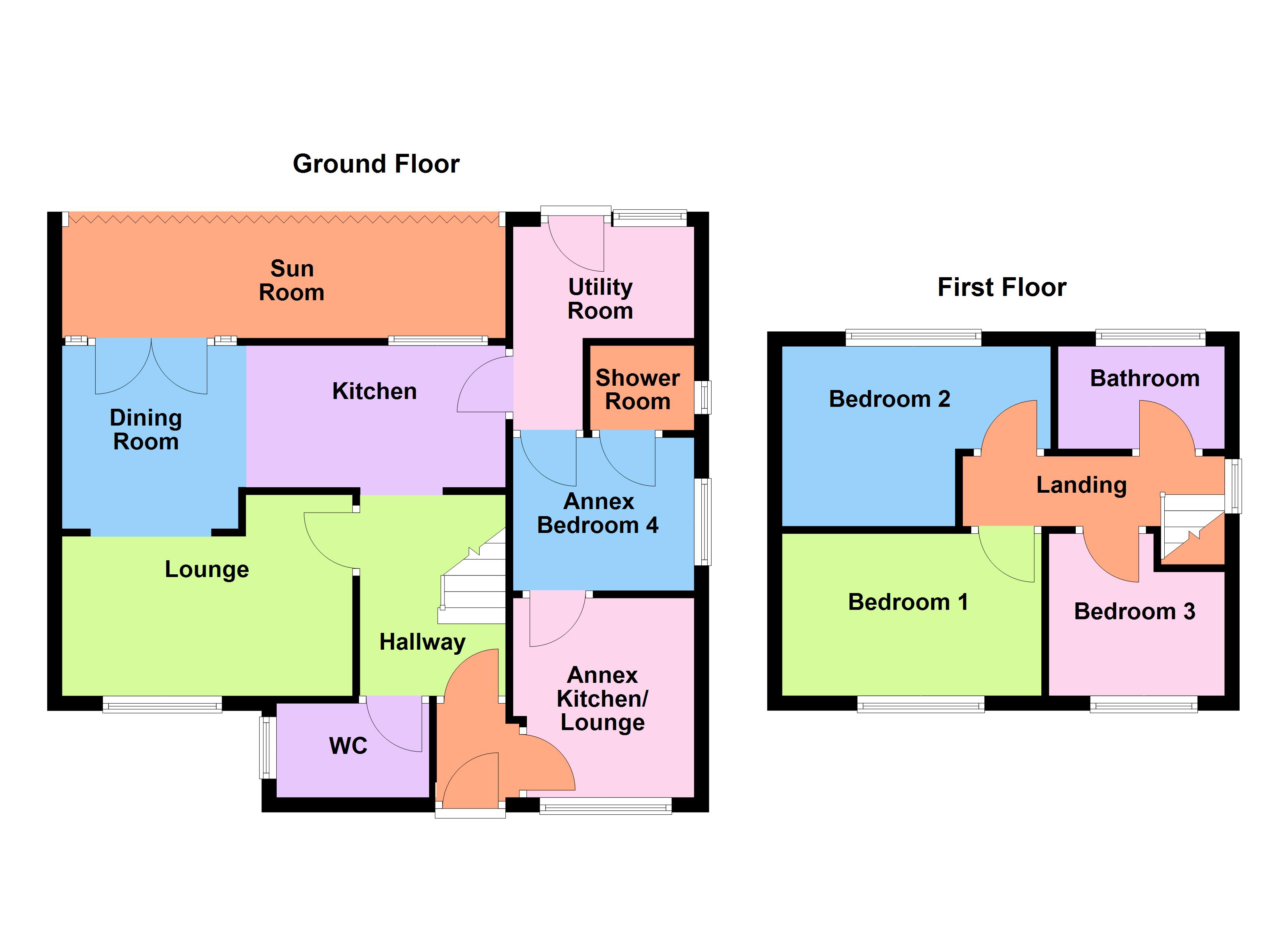 14, Cantley Manor Avenue, Doncaster floorplan