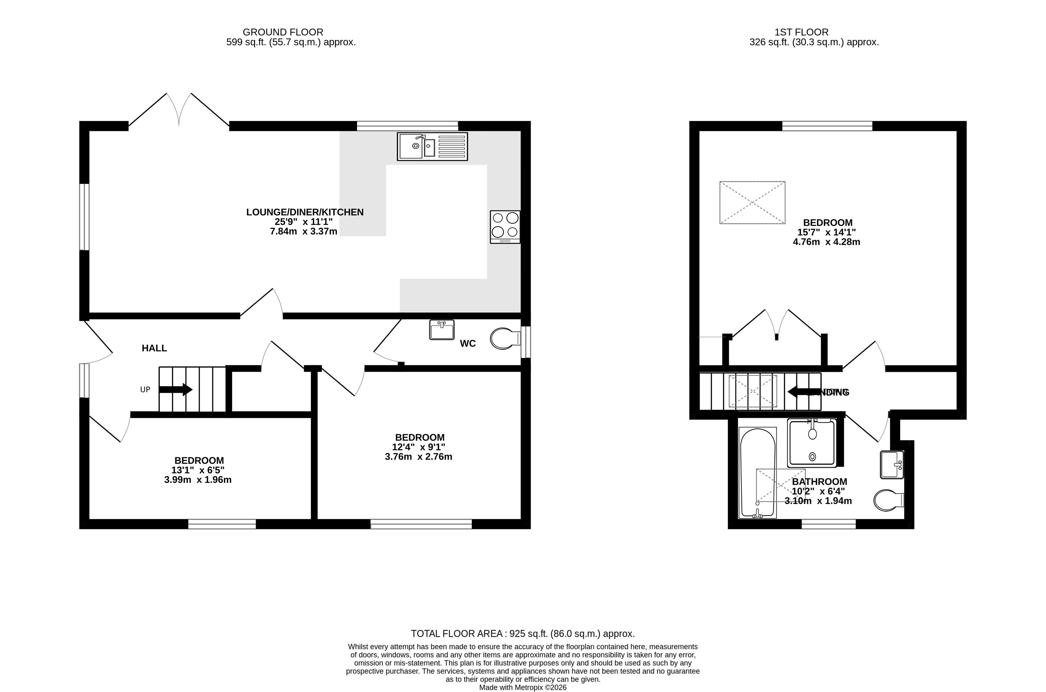 4, Palm Drive, St Merryn floorplan