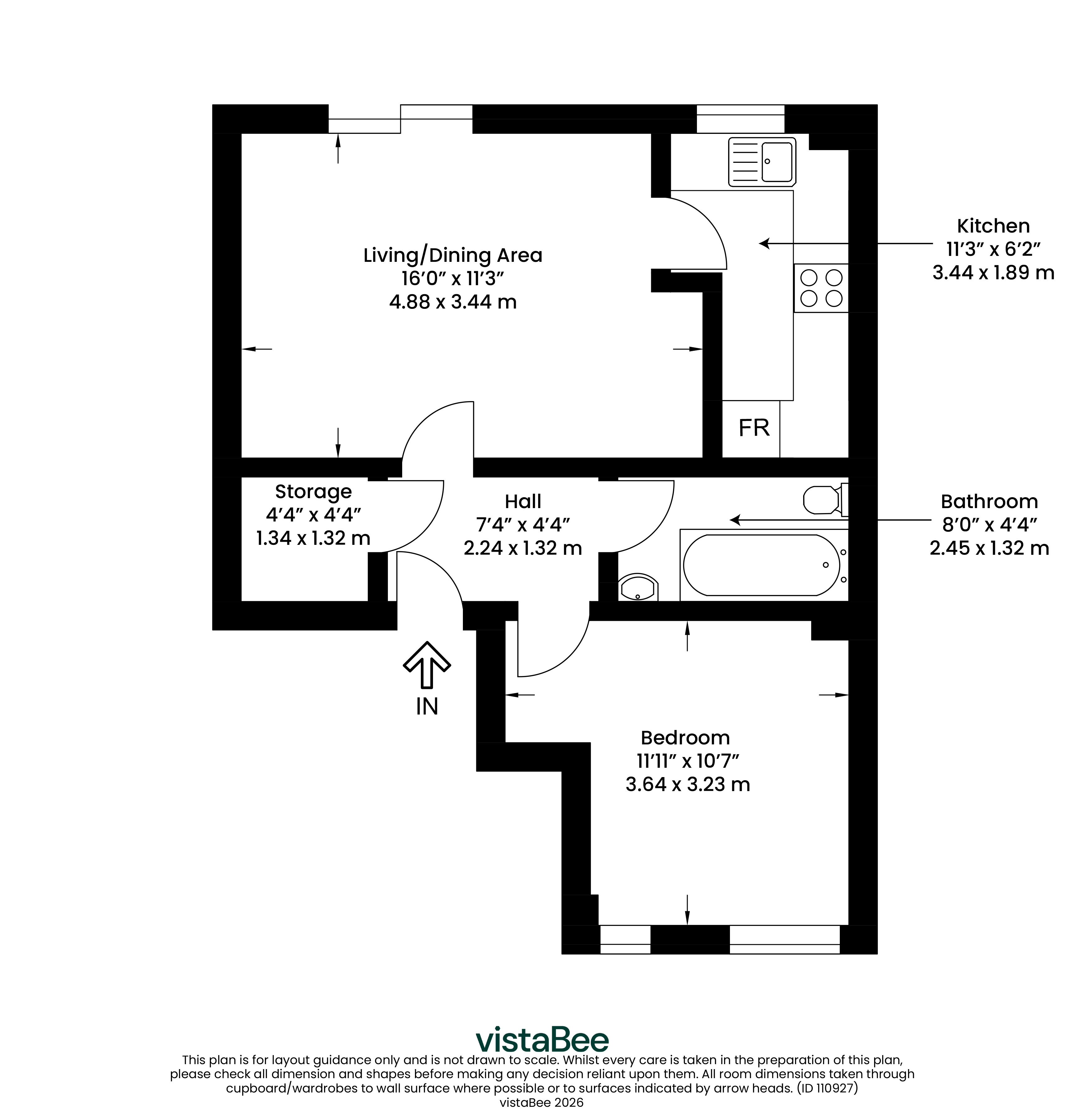 0/2, 15, Menteith Place, Glasgow floorplan