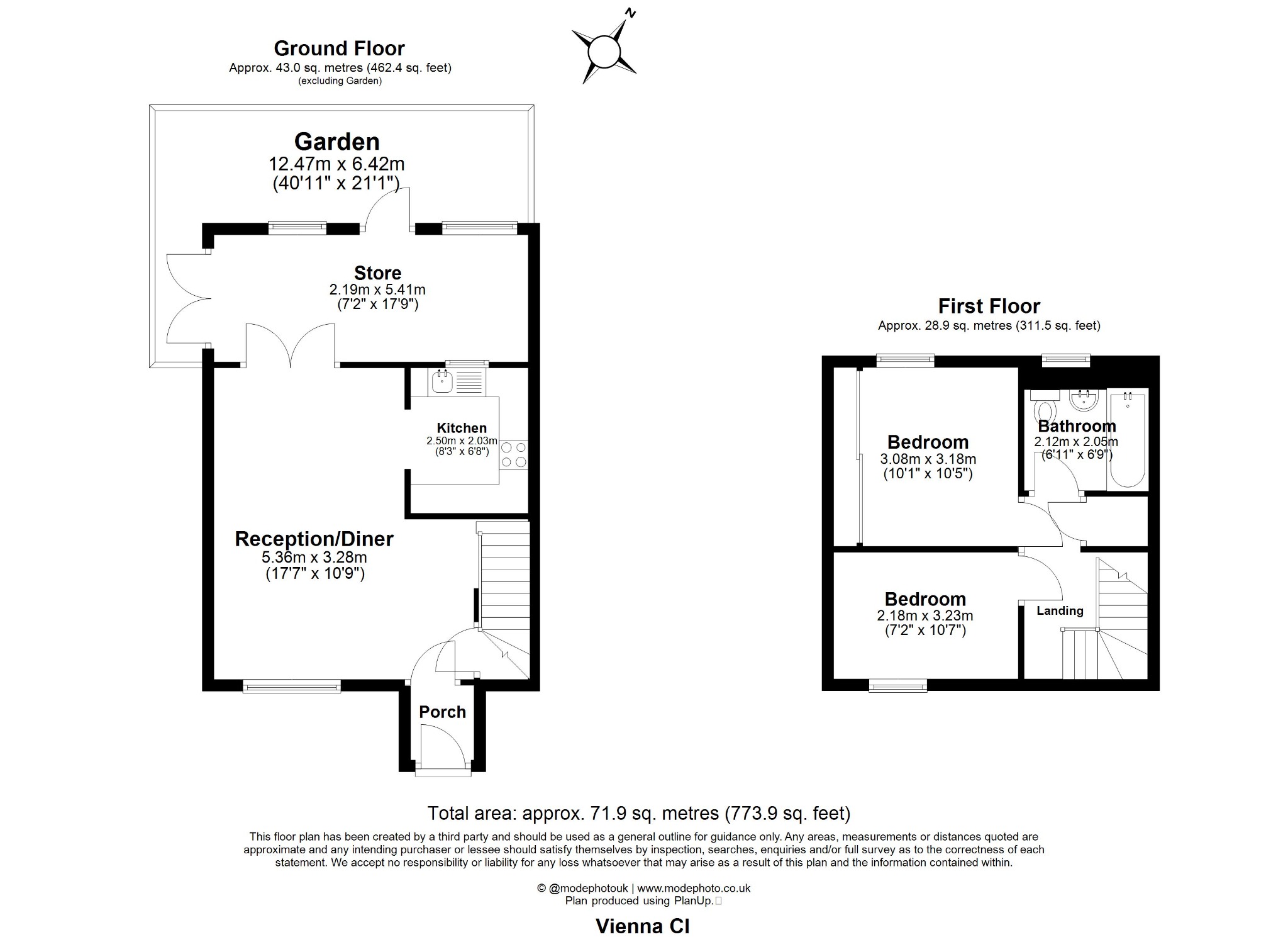 7 Vienna Close, Ilford, Greater London floorplan