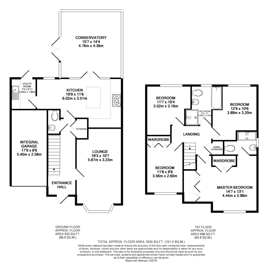 4 Bedrooms Detached house for sale in Firth Close, East Leake LE12