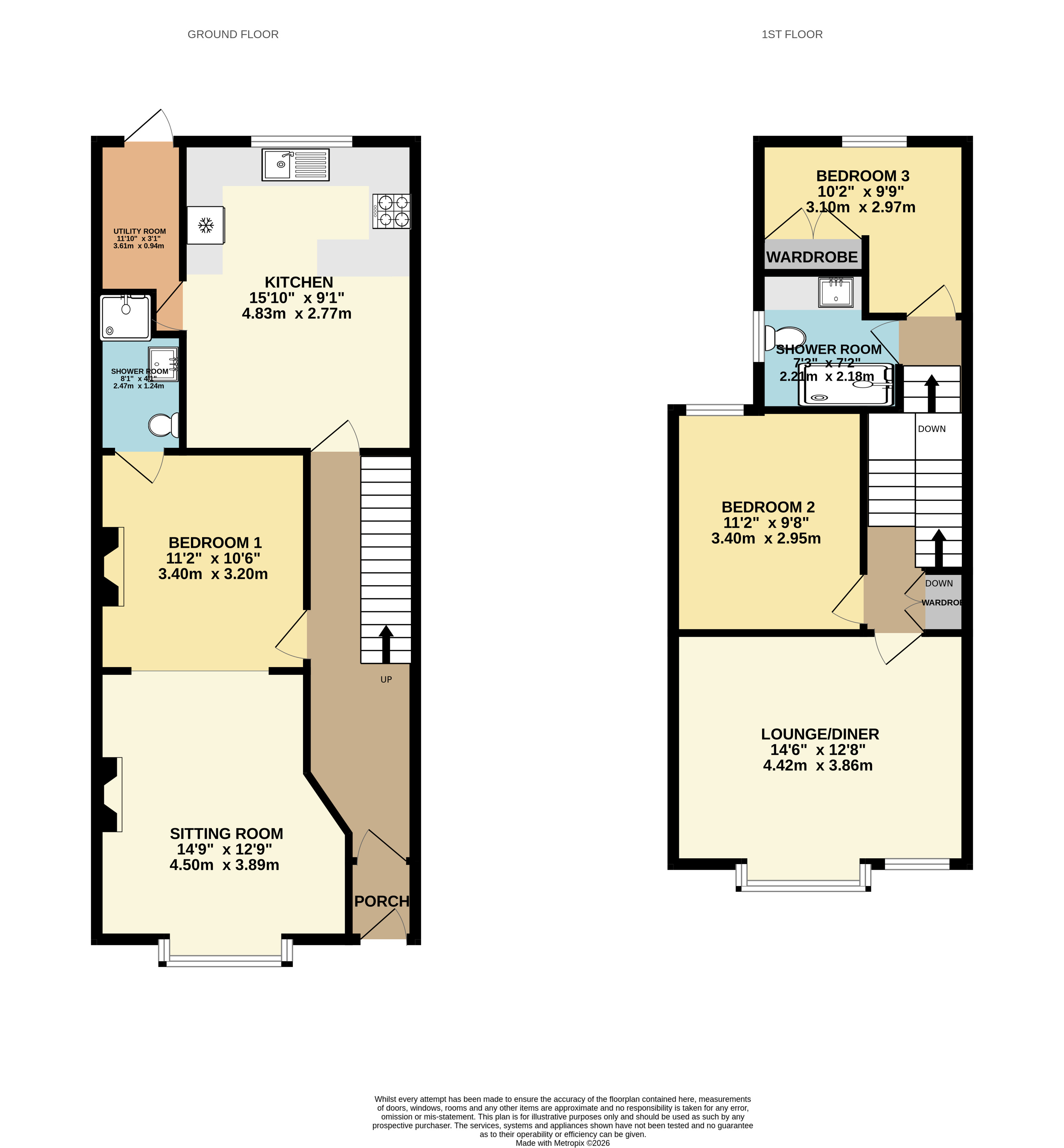 3 Chambercombe Park Terrace, Ilfracombe Devon, Devon floorplan