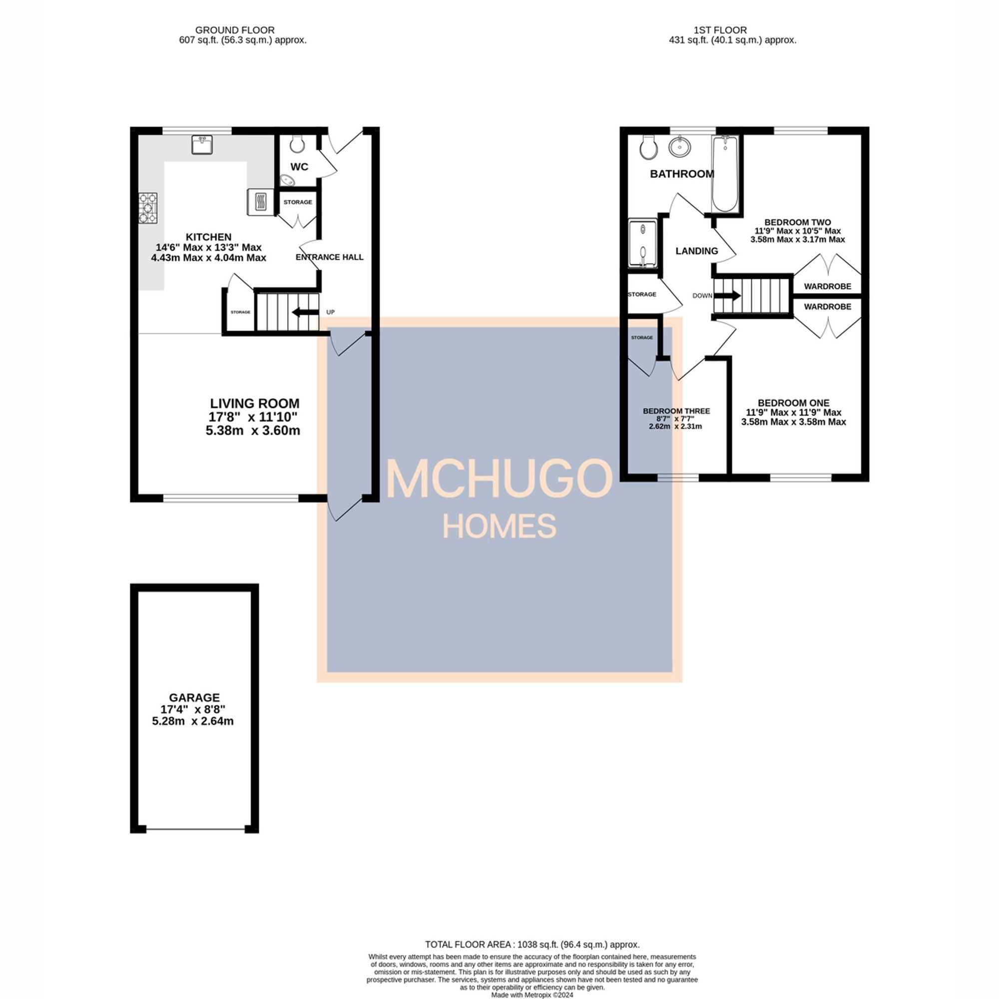18 Berrow Drive, Birmingham floorplan