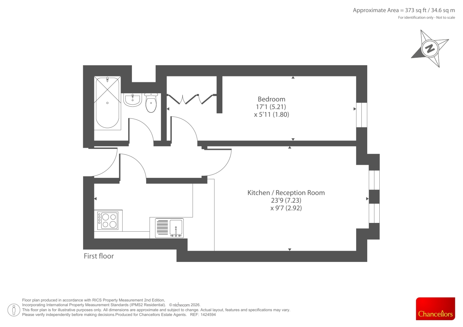 25, Enid Blyton House, Aylesbury floorplan