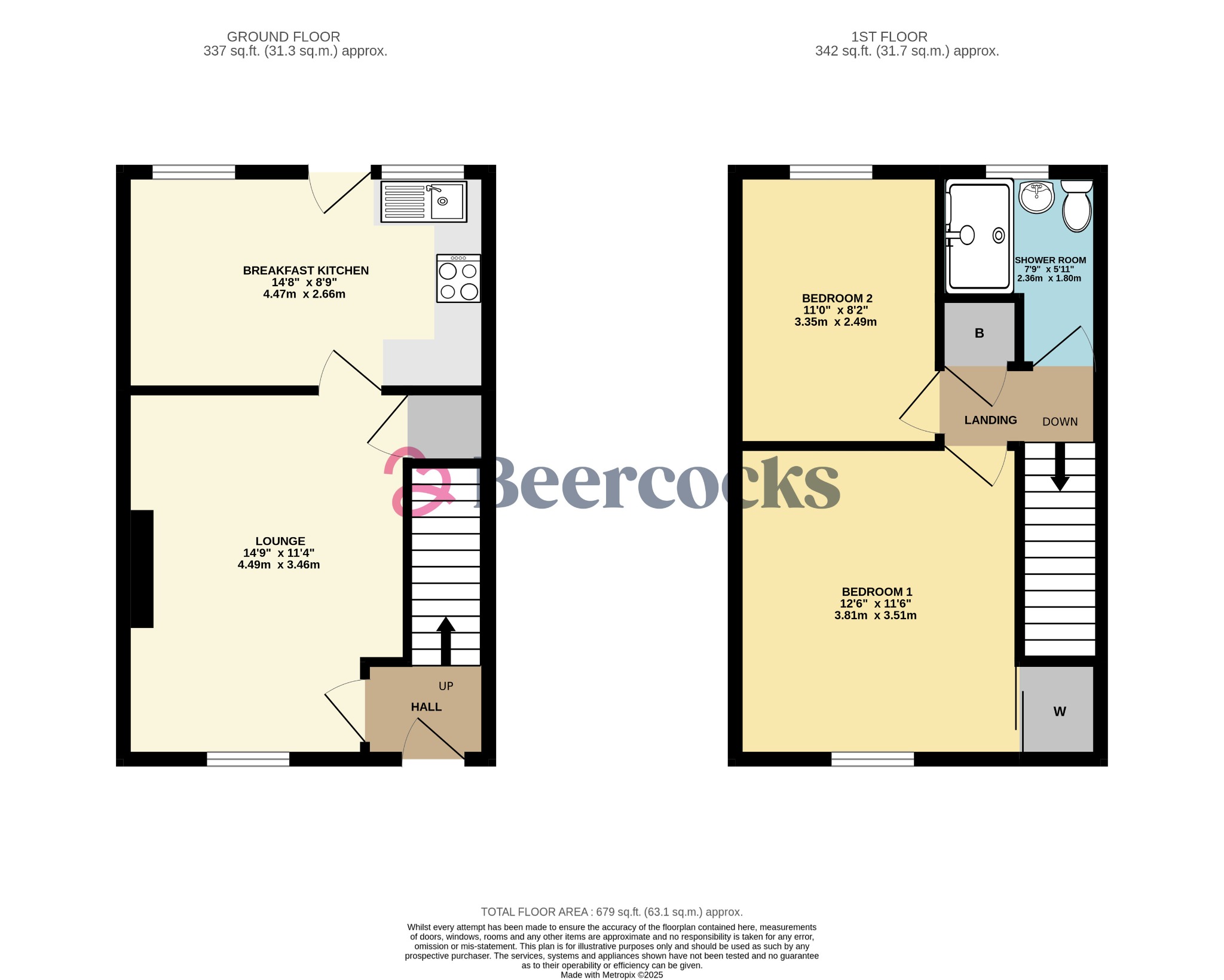 4, Green Lane, Beverley floorplan