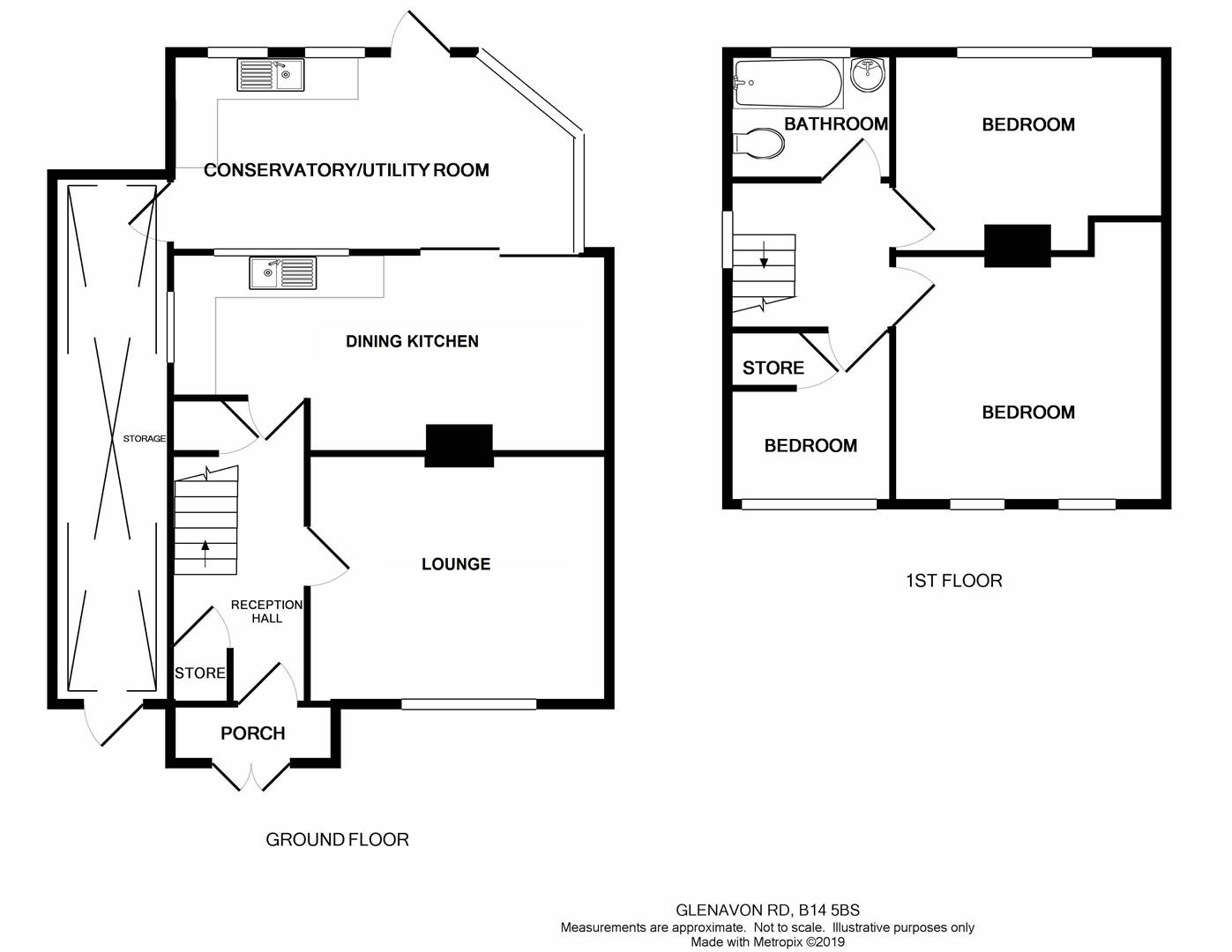 3 Bedrooms Semi-detached house for sale in Glenavon Road, Warstock, Birmingham B14