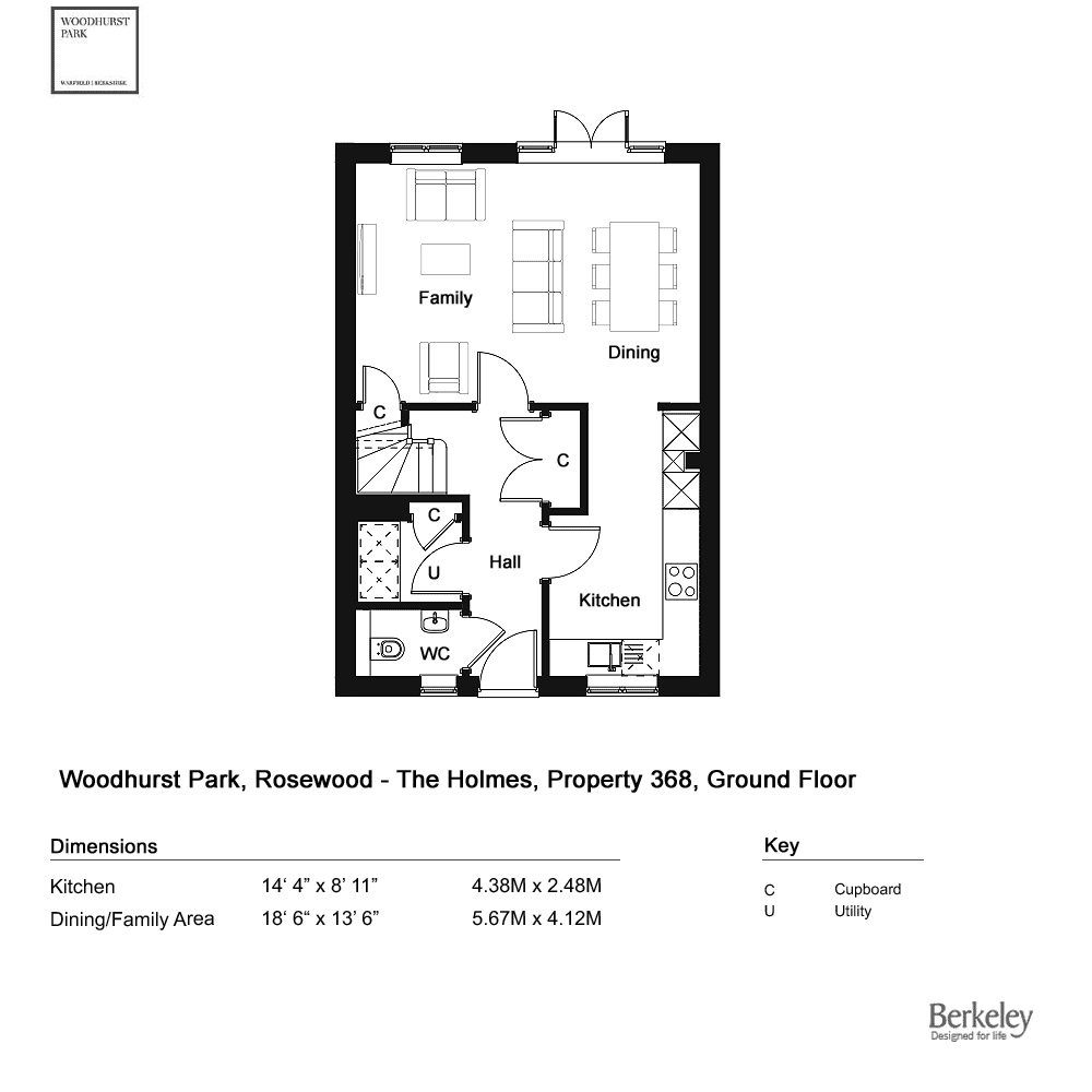 3 Bedrooms Semi-detached house for sale in Harvest Ride, Warfield RG42